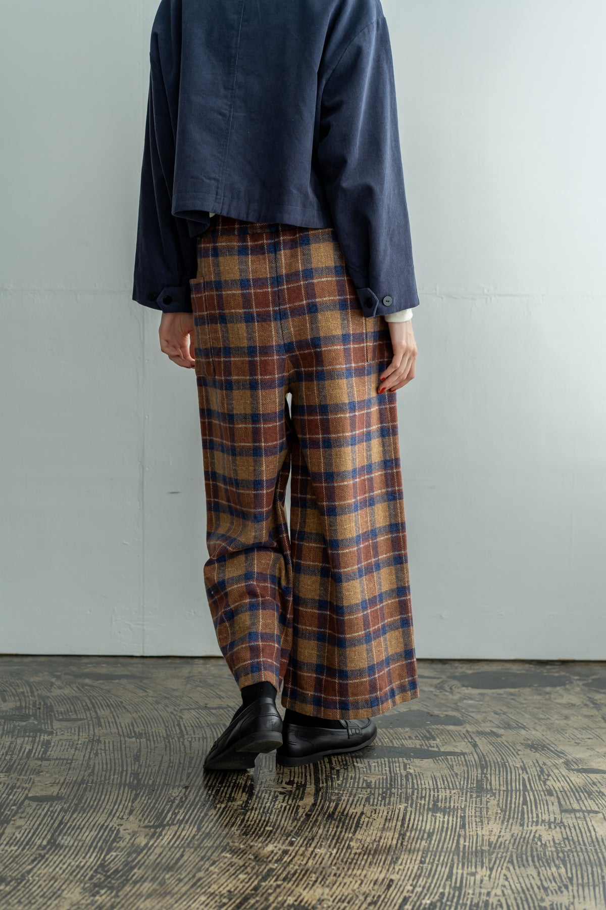YARRA　ヴィンテージ起毛三つ杢パンツ　YR-1655-263