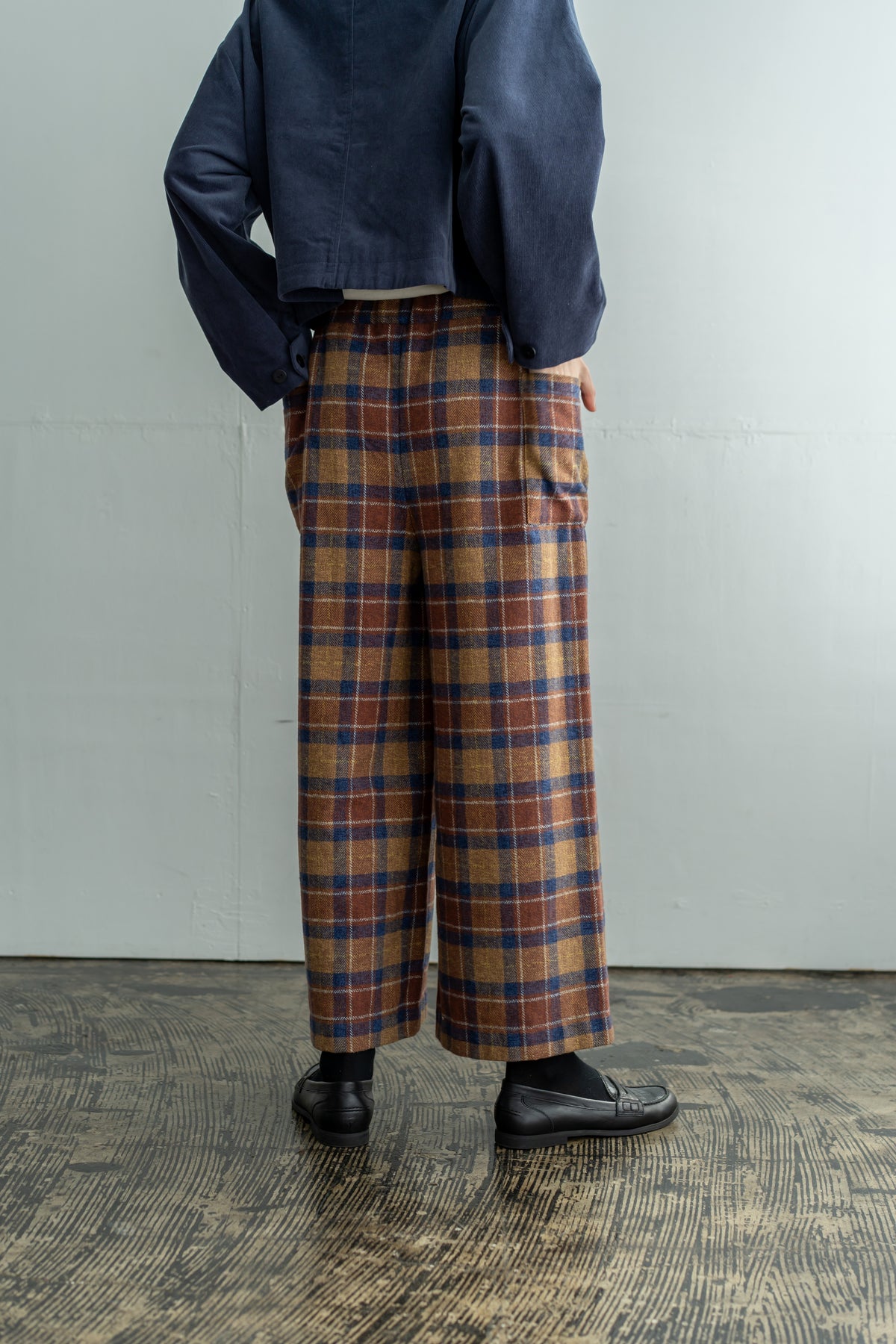 YARRA　ヴィンテージ起毛三つ杢パンツ　YR-1655-263