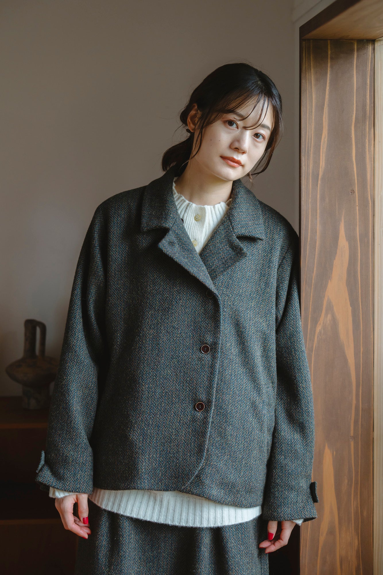 YARRA　ハイネックニットプルオーバー　YR-1552-276