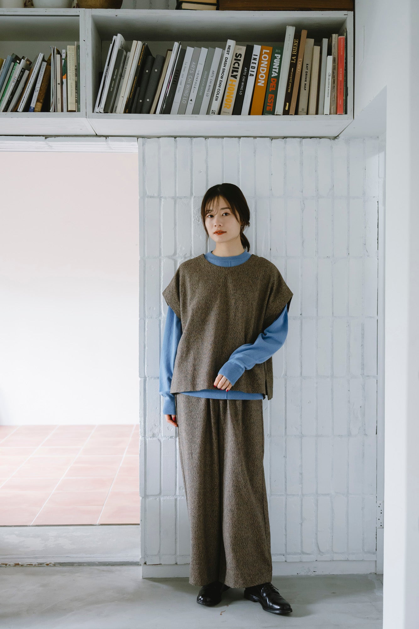 YARRA　柔らかメリノアウトリンキングニット　YR-1552-247