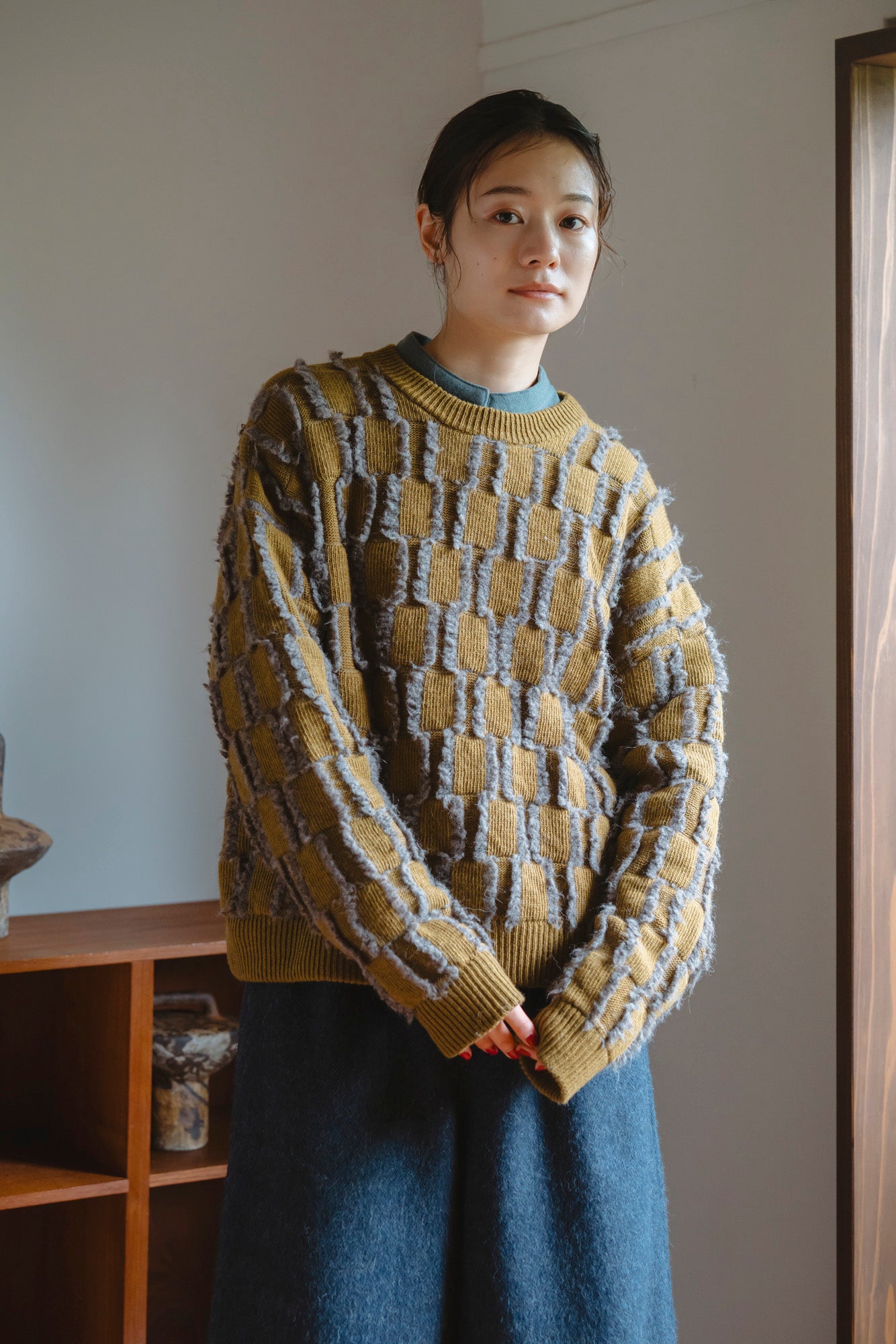 YARRA　フリンジニットプルオーバー　YR-1552-264