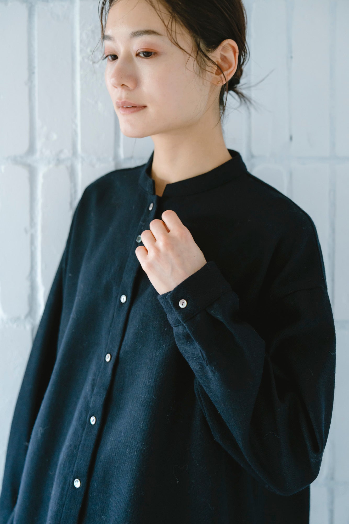YARRA　CORDUR×OXFORDシャツ　YR-1553-265
