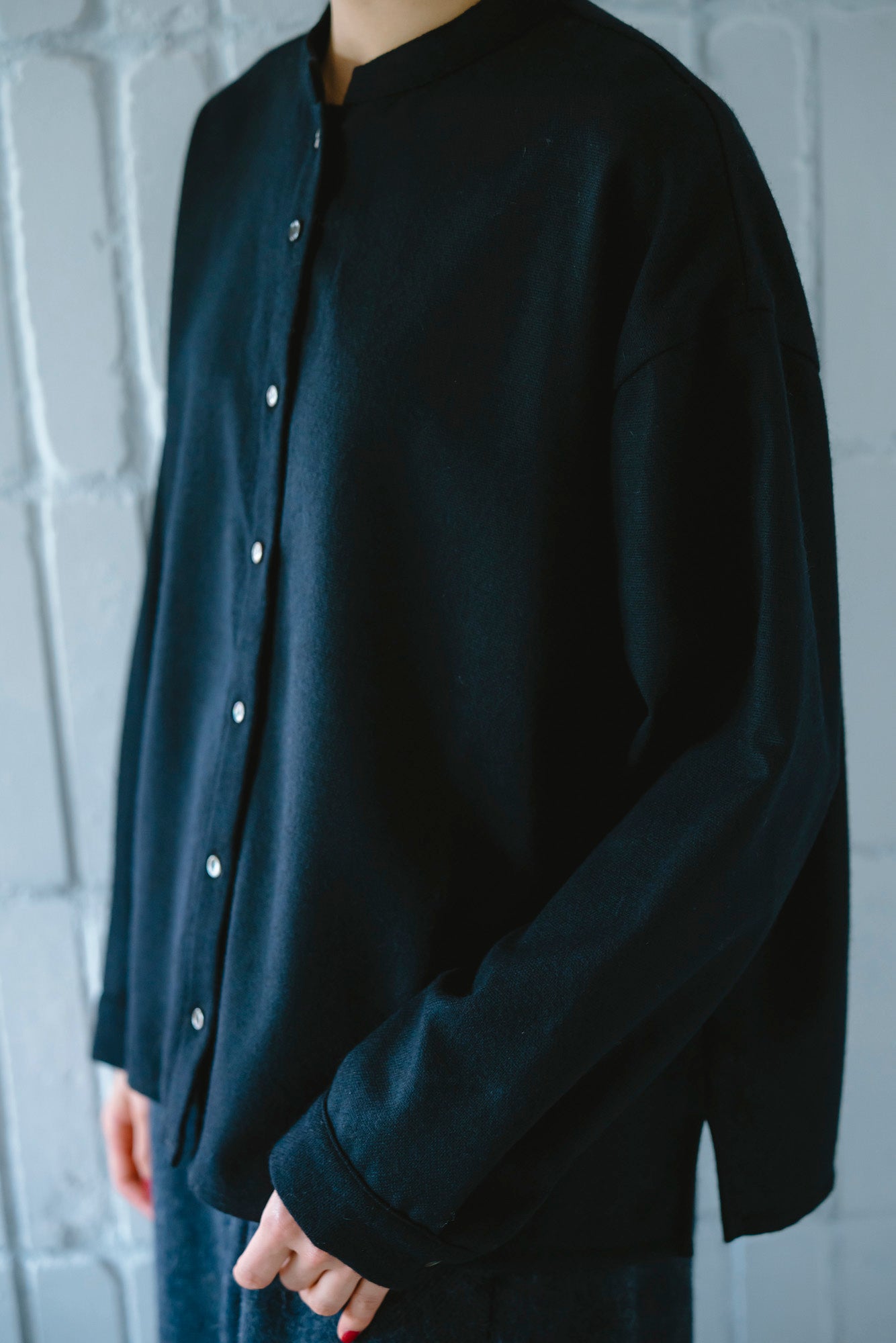 YARRA　CORDUR×OXFORDシャツ　YR-1553-265