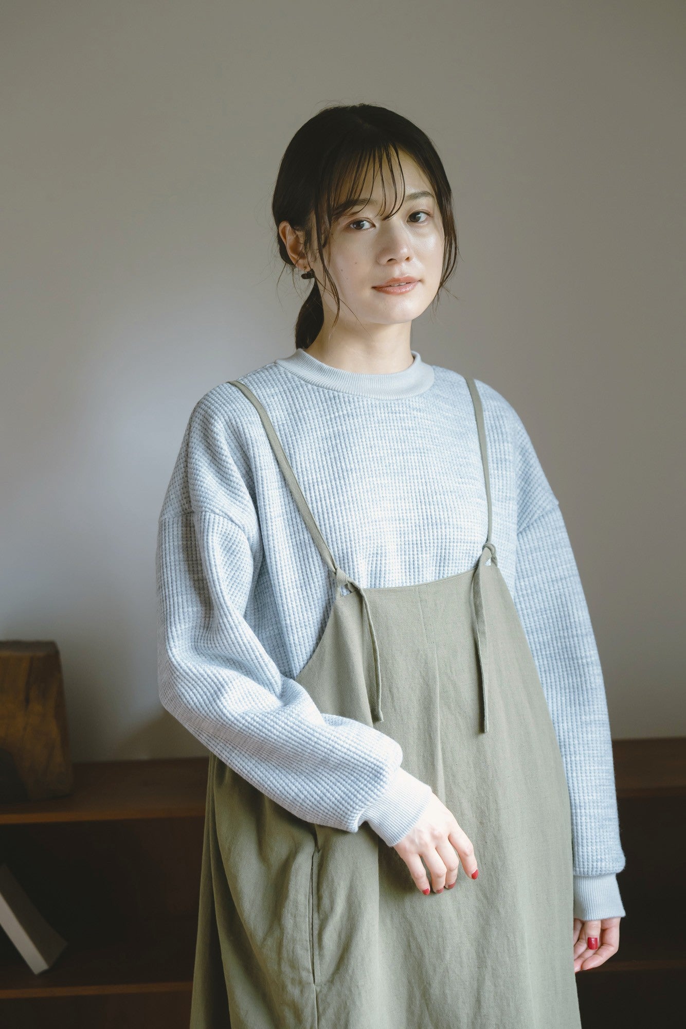 YARRA　JACKALLワッフルプルオーバー　YR-1551-272