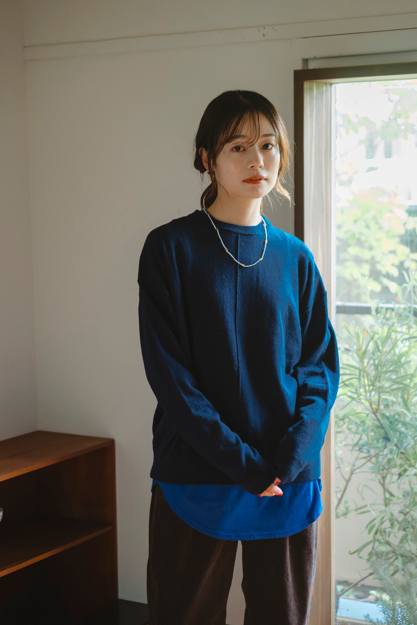 YARRA　柔らかメリノアウトリンキングニット　YR-1552-247