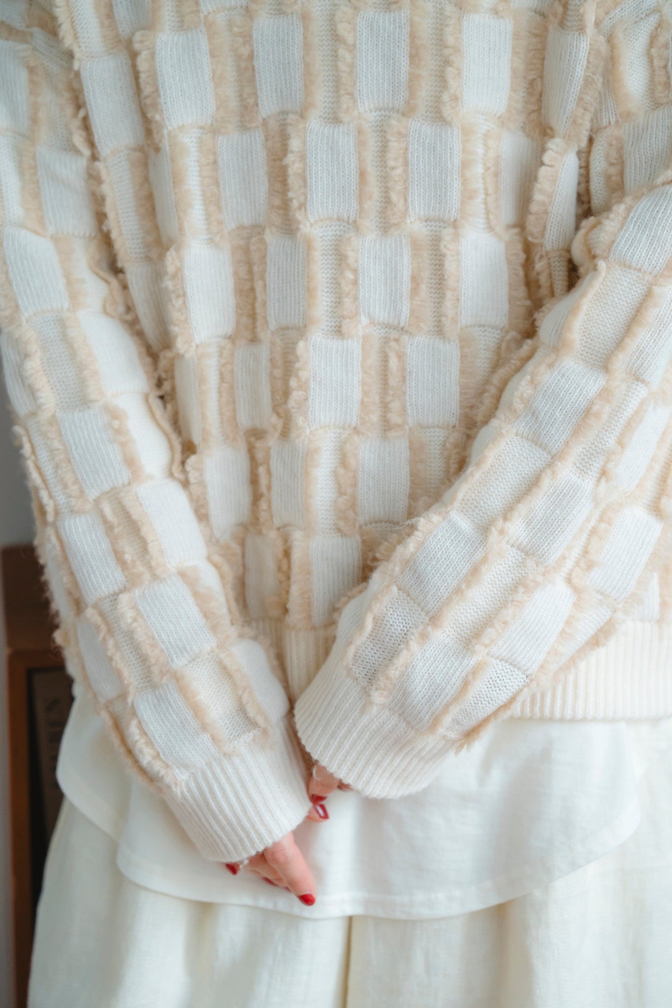 YARRA　フリンジニットプルオーバー　YR-1552-264