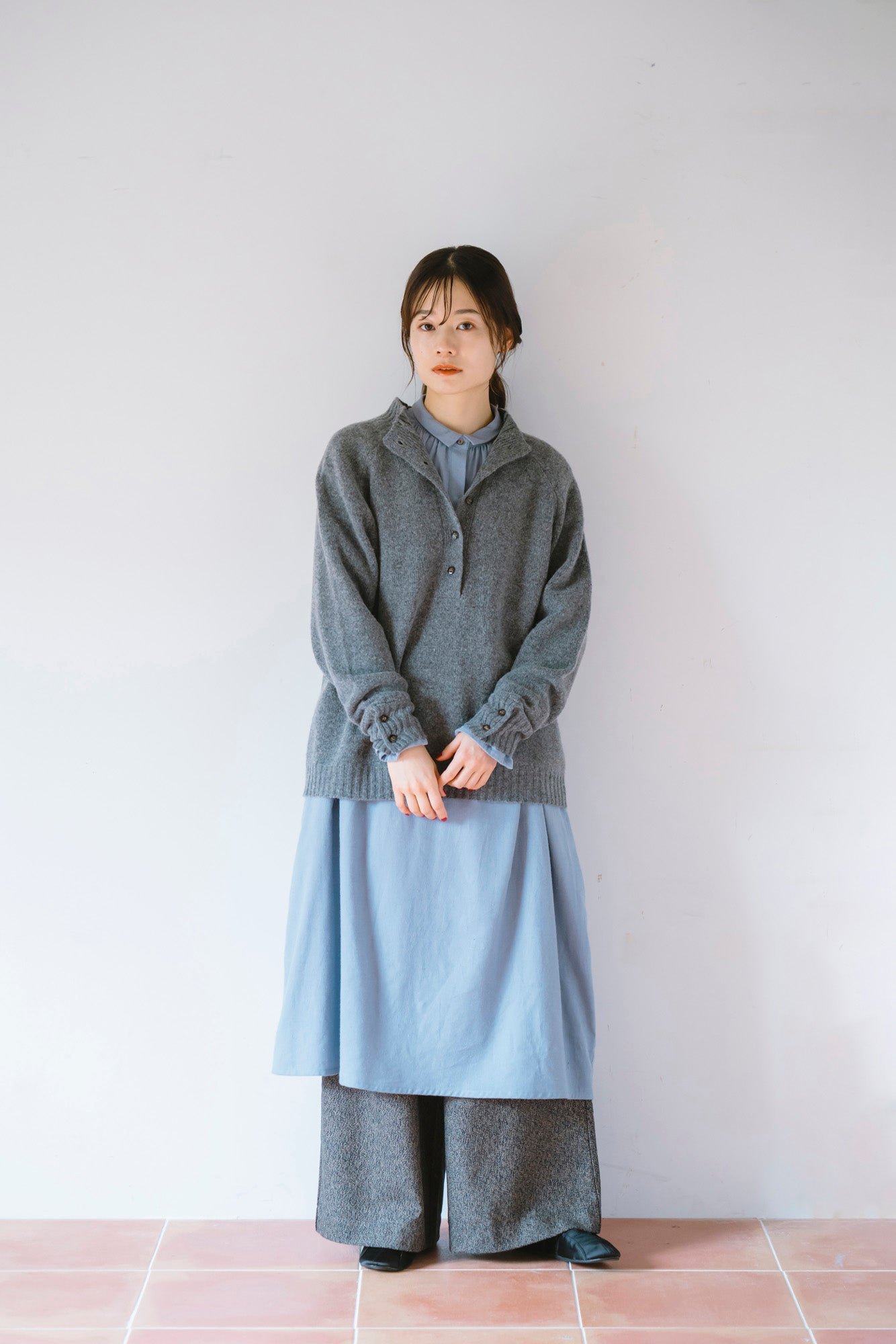 YARRA　ハイネックニットプルオーバー　YR-1552-276