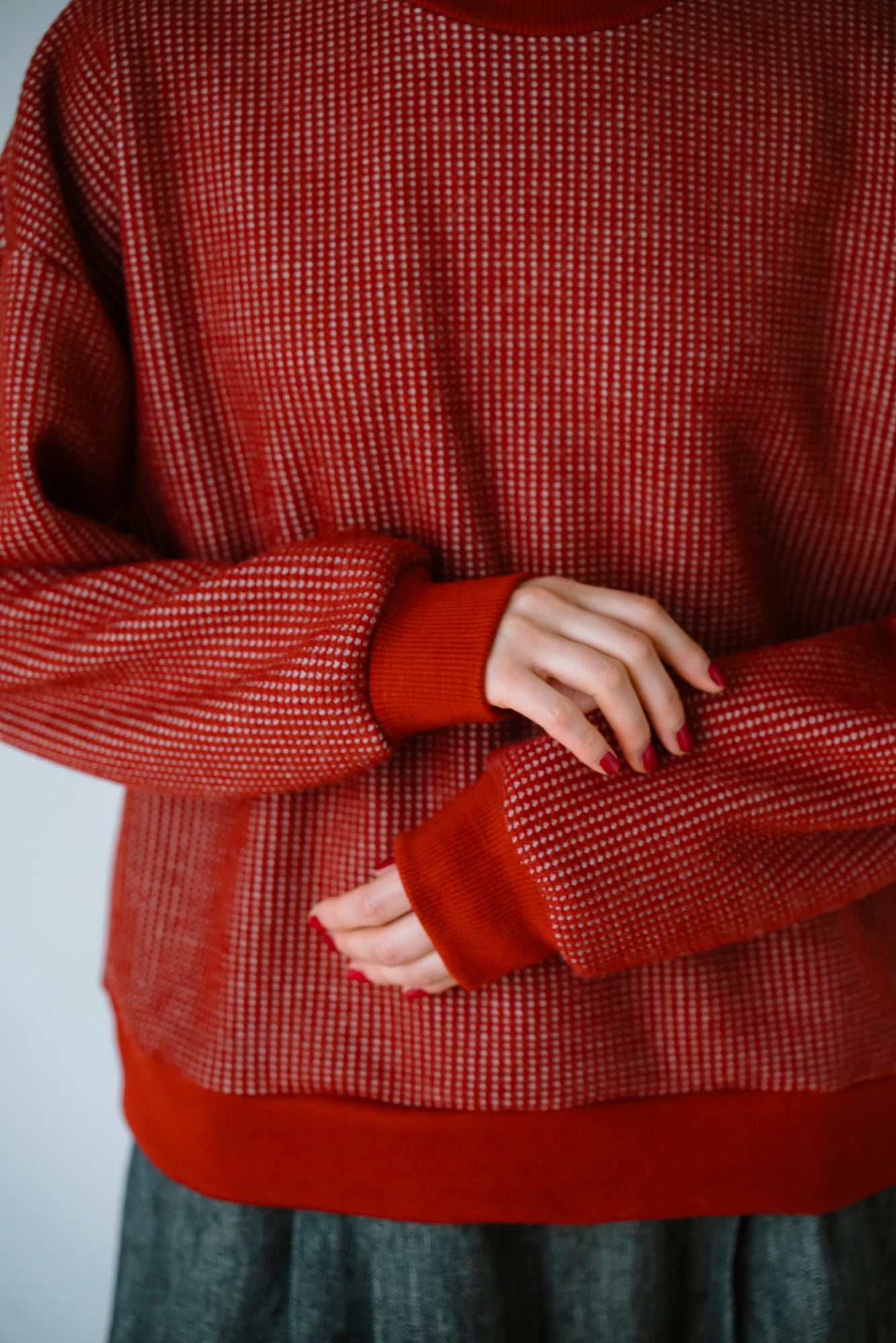 YARRA　JACKALLワッフルプルオーバー　YR-1551-272