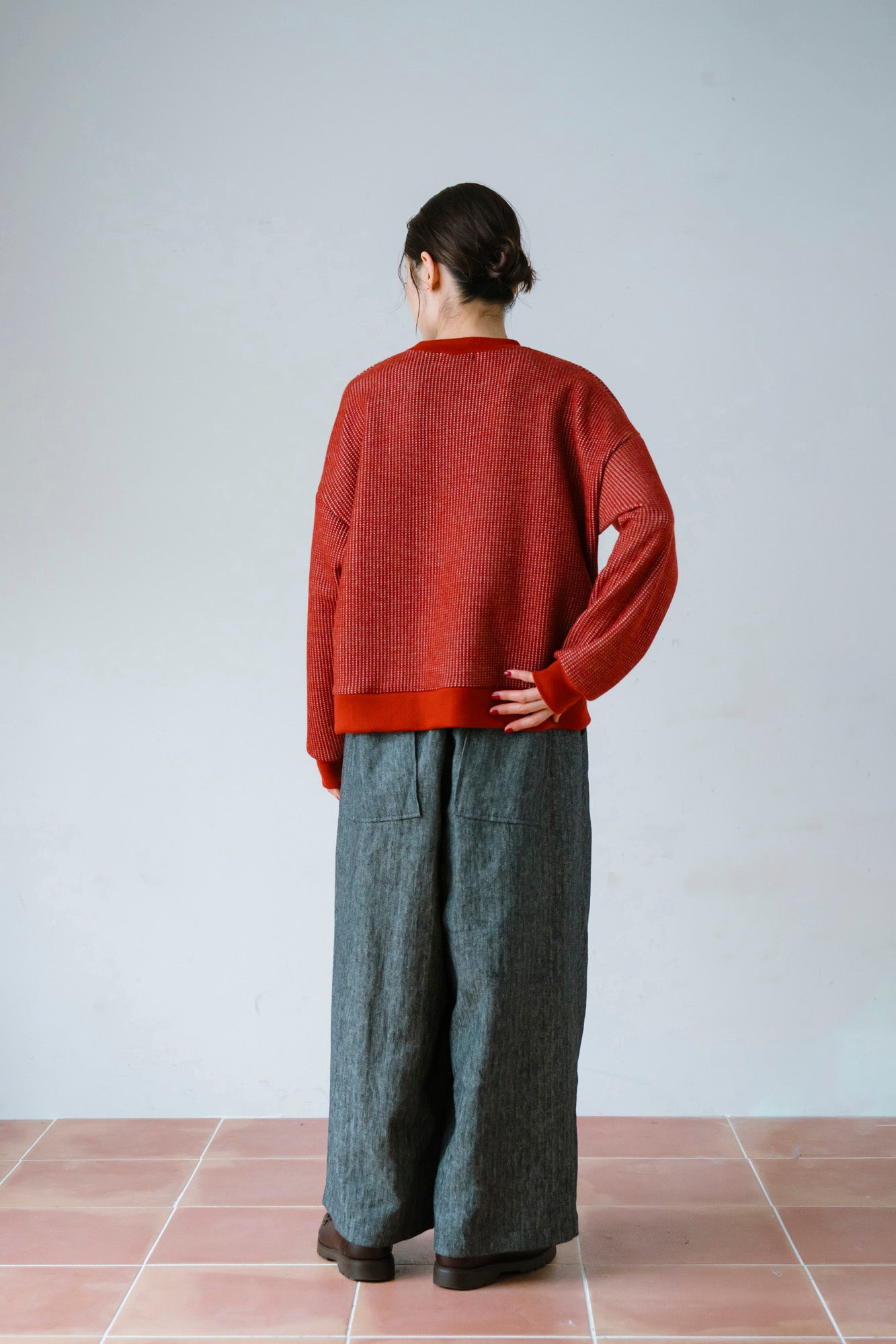 YARRA　JACKALLワッフルプルオーバー　YR-1551-272