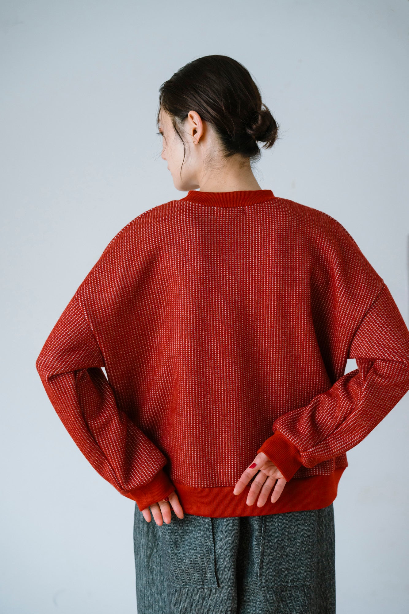 YARRA　JACKALLワッフルプルオーバー　YR-1551-272