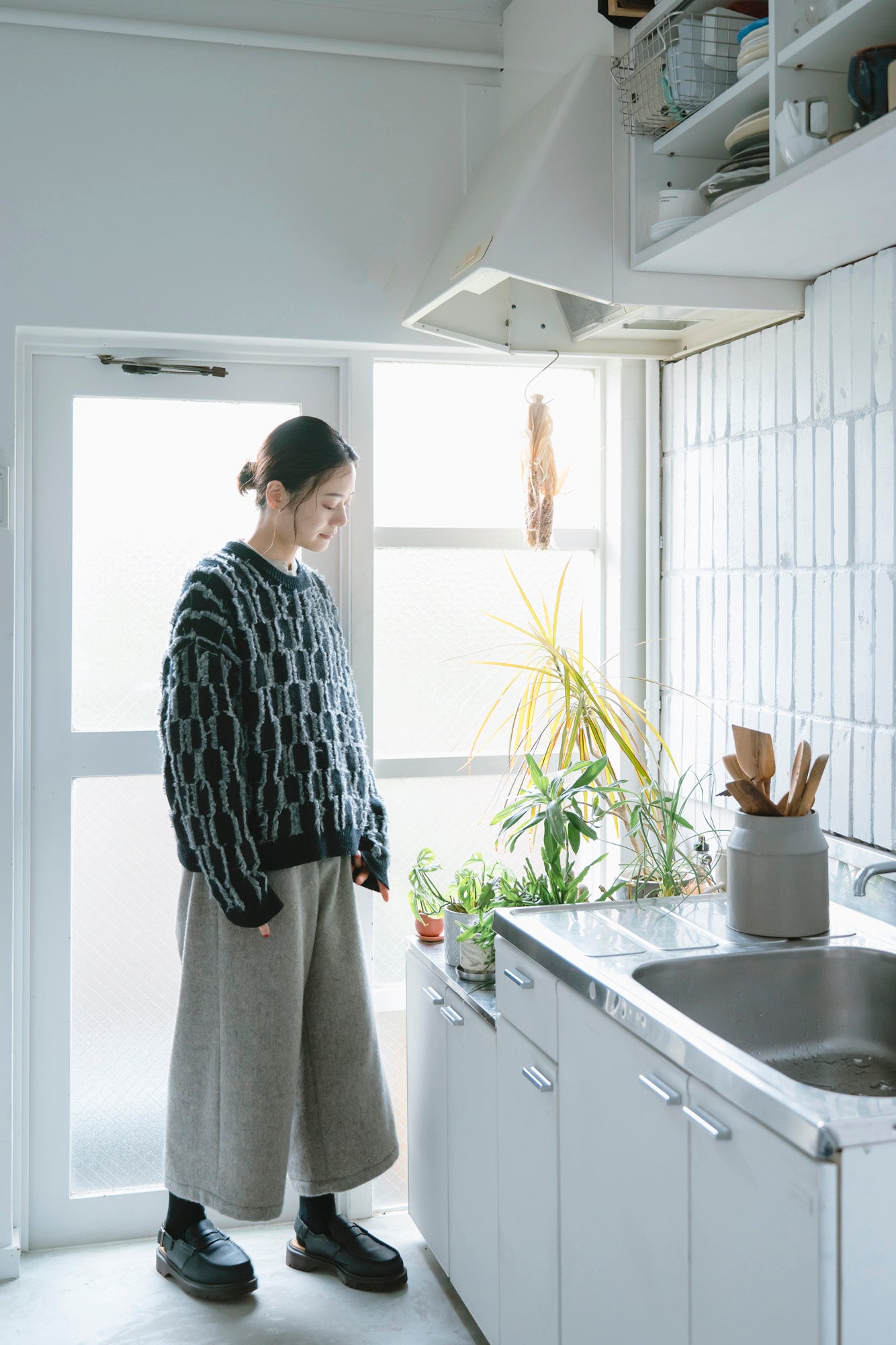 YARRA　フリンジニットプルオーバー　YR-1552-264