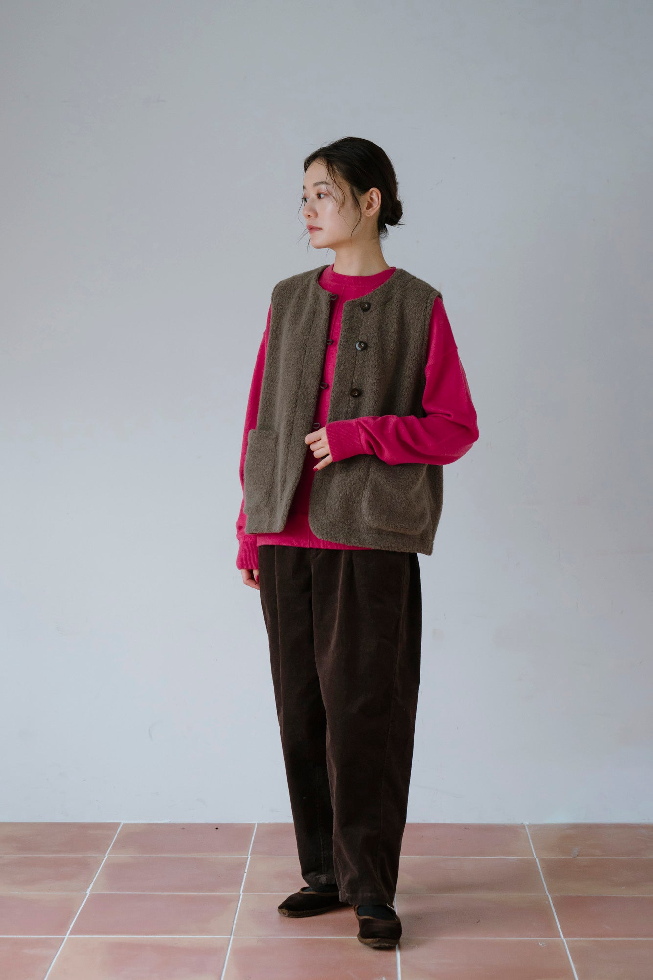 YARRA　柔らかメリノアウトリンキングニット　YR-1552-247