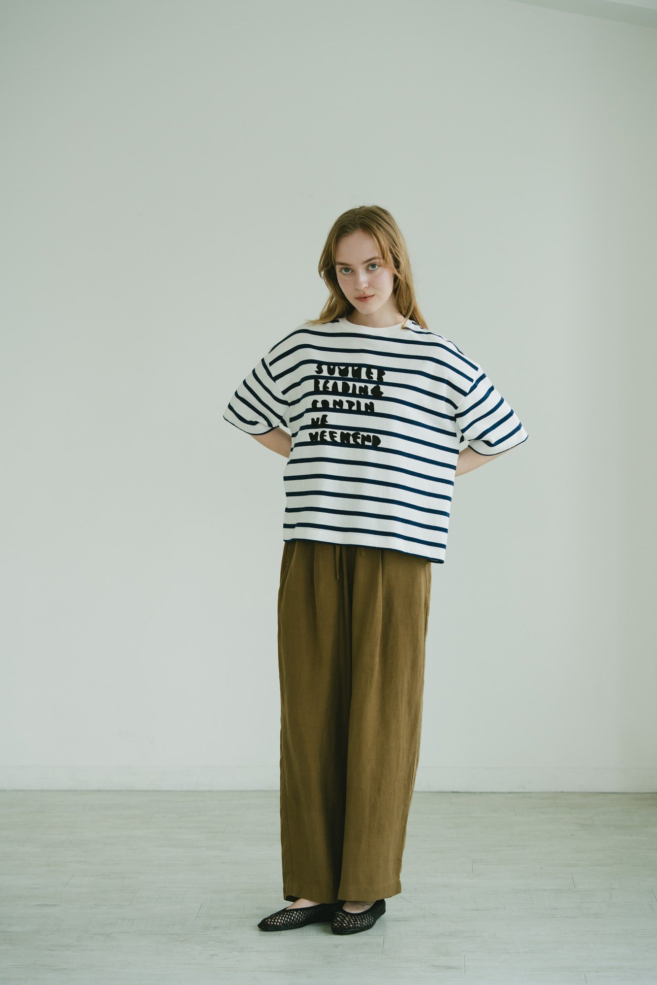 YARRA テンセルリネンツヤパンツ YR-1625-291