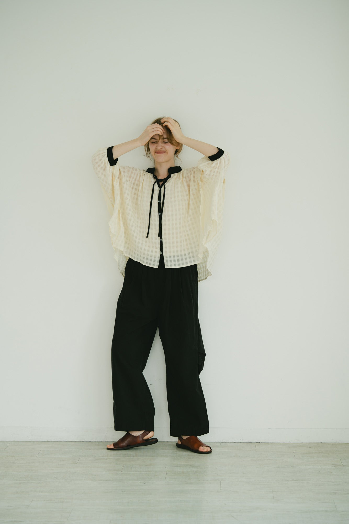 YARRA コンパクトツイルサイドタックパンツ YR-1625-250