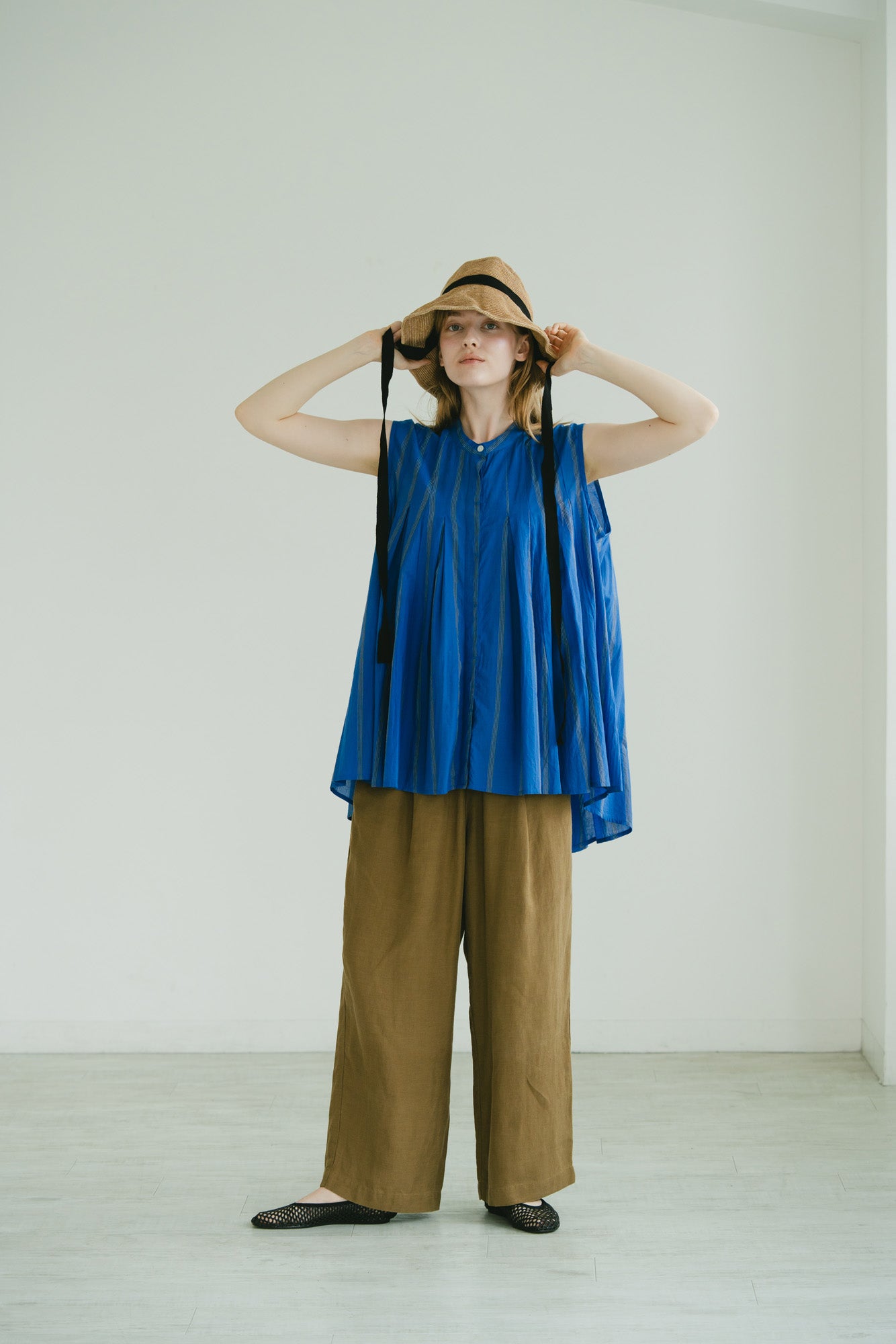 YARRA　テンセルリネンツヤパンツ　YR-1625-291