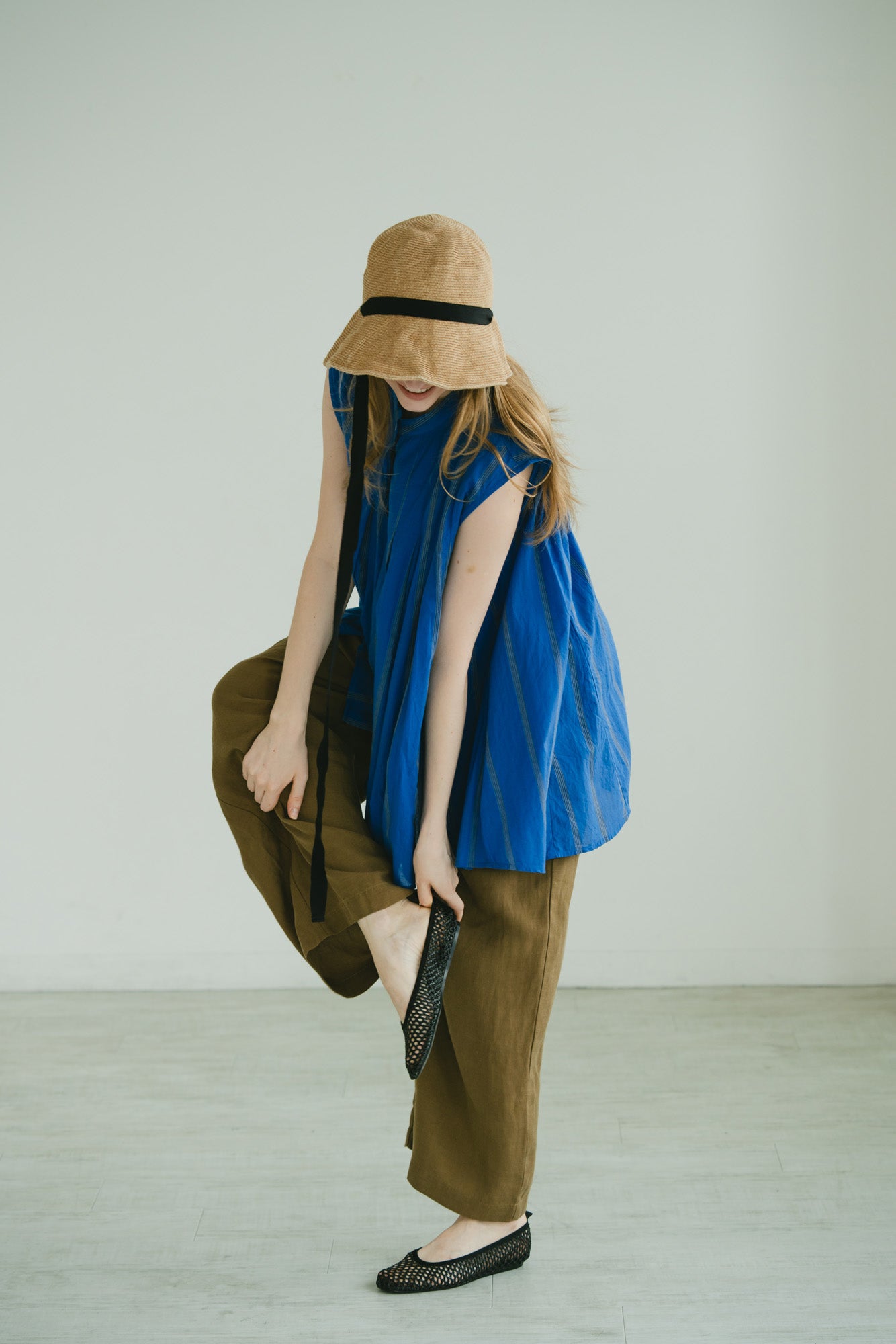 YARRA　テンセルリネンツヤパンツ　YR-1625-291