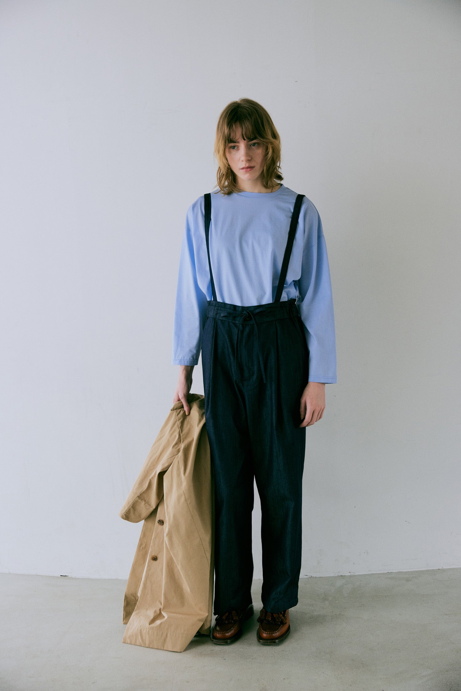 doux bleu　コットンカット ドッキングプルオーバー　DB-2541-009