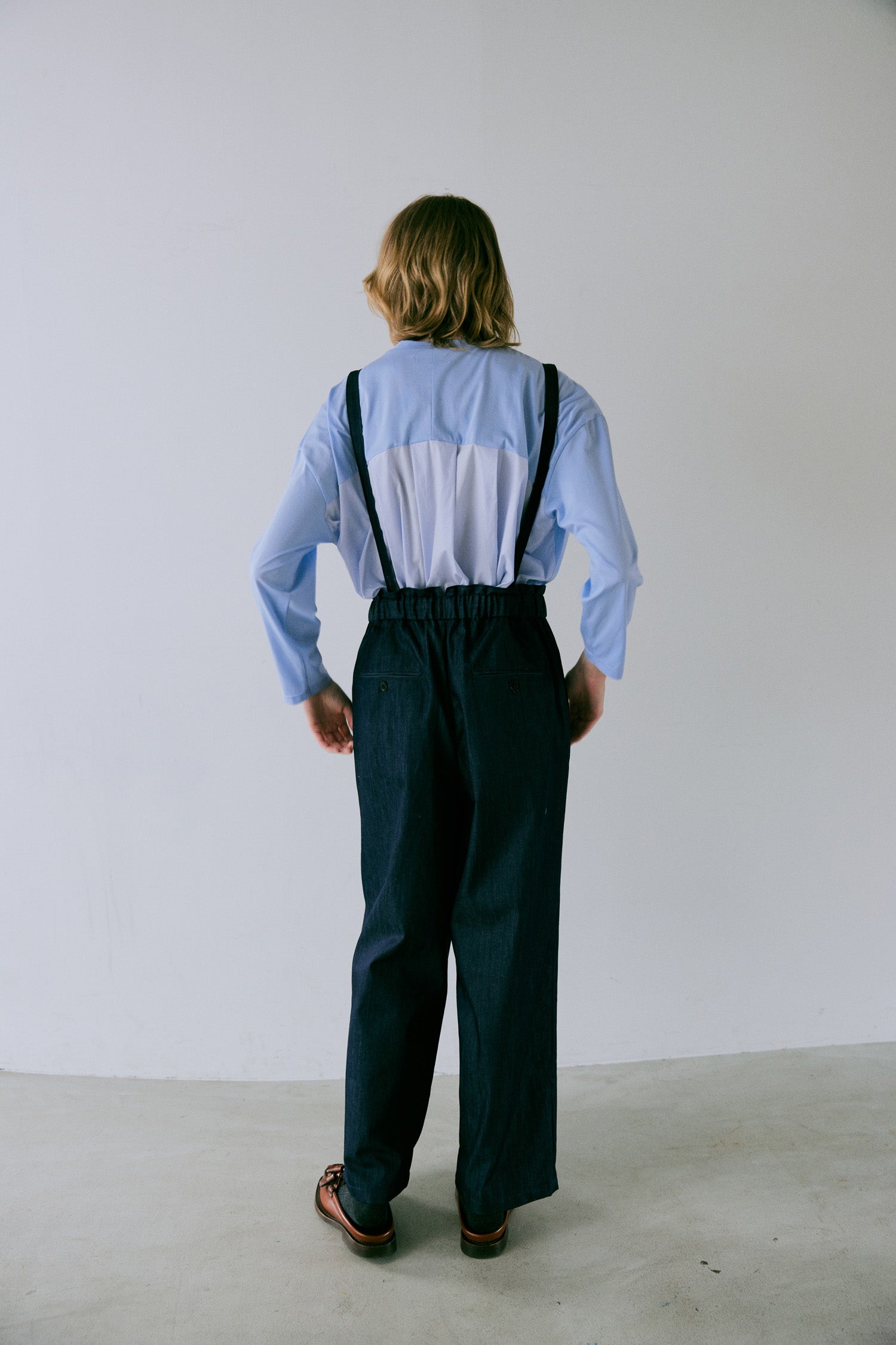 doux bleu　コットンカット ドッキングプルオーバー　DB-2541-009