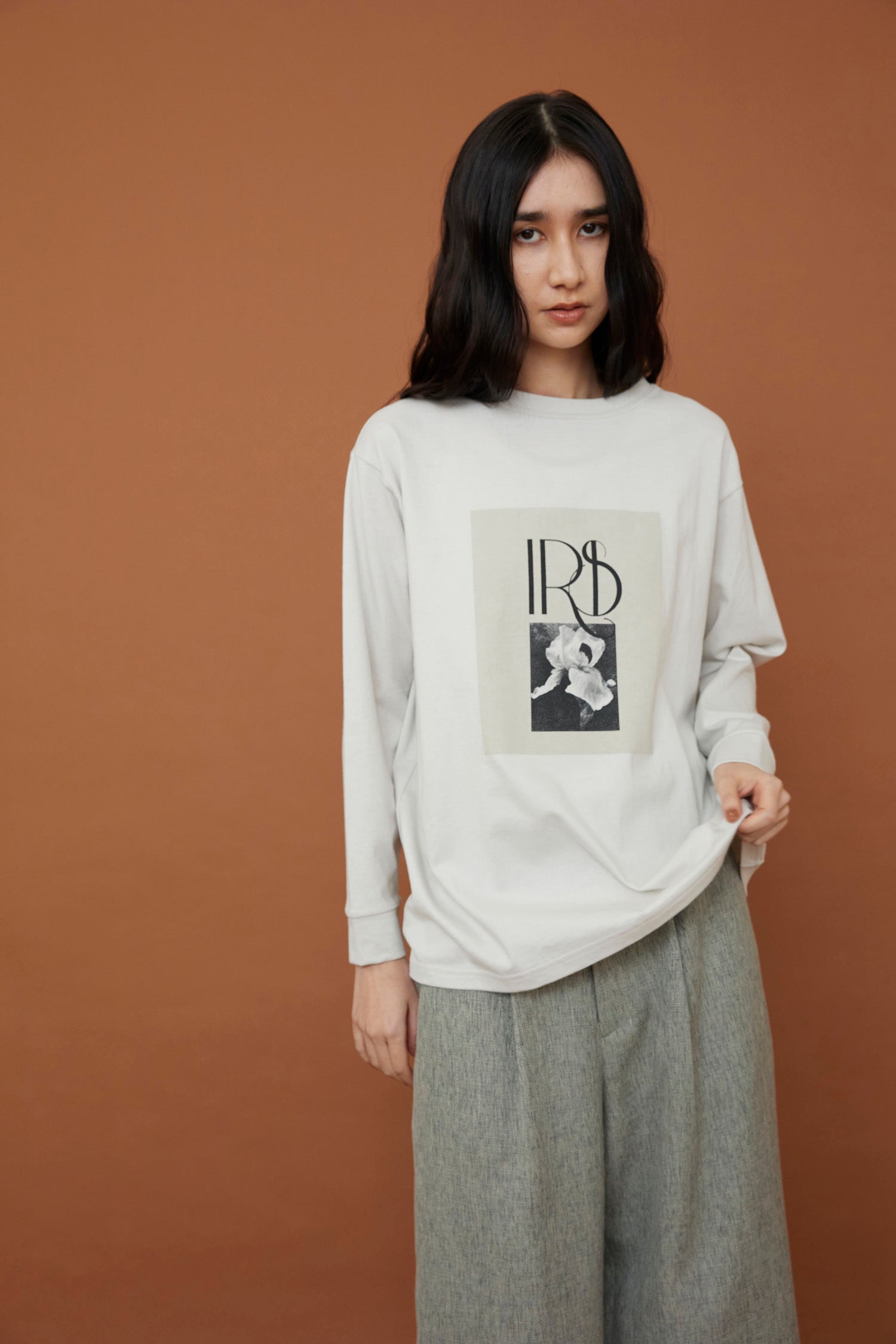 doux bleu　グラフィックプリントTシャツ　DB-2441-033