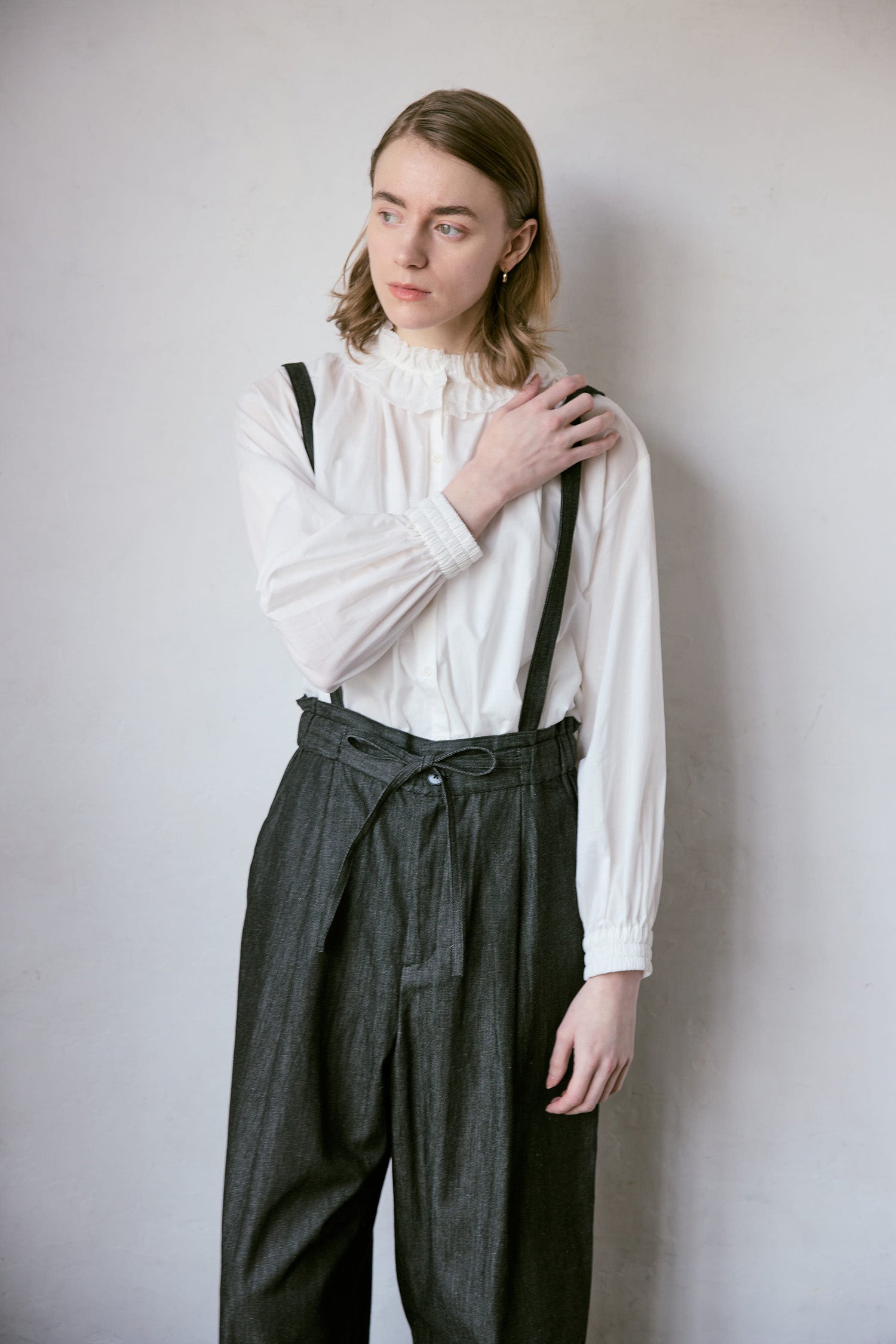 doux bleu　ライトデニム サロペット　DB-2645-005