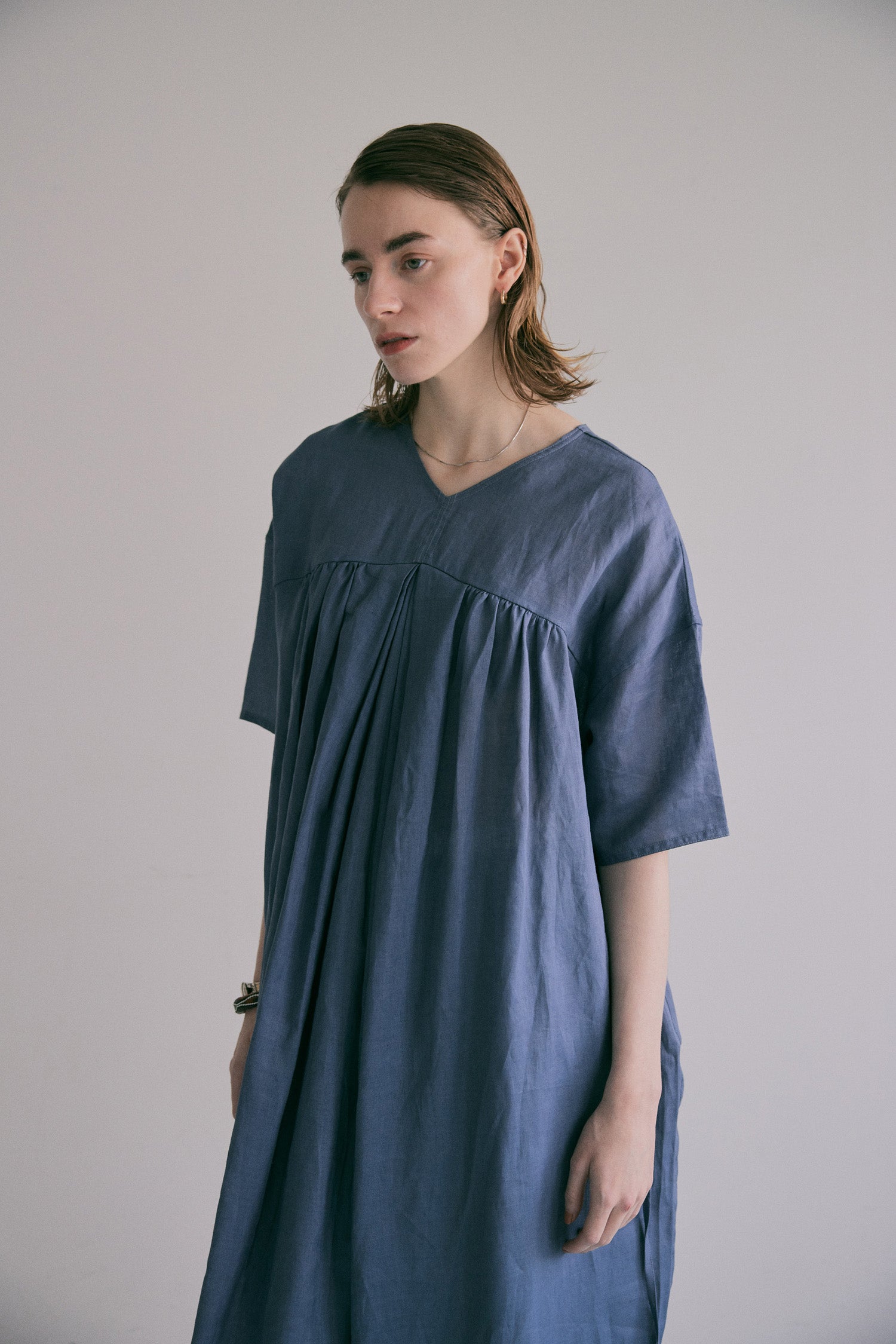 doux bleu　2wayラミータックワンピース　DB-2624-062