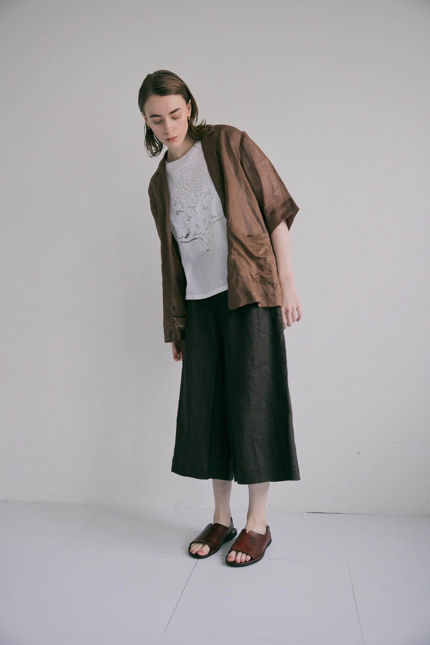 doux bleu シアーラミー ジャケット DB-2627-058
