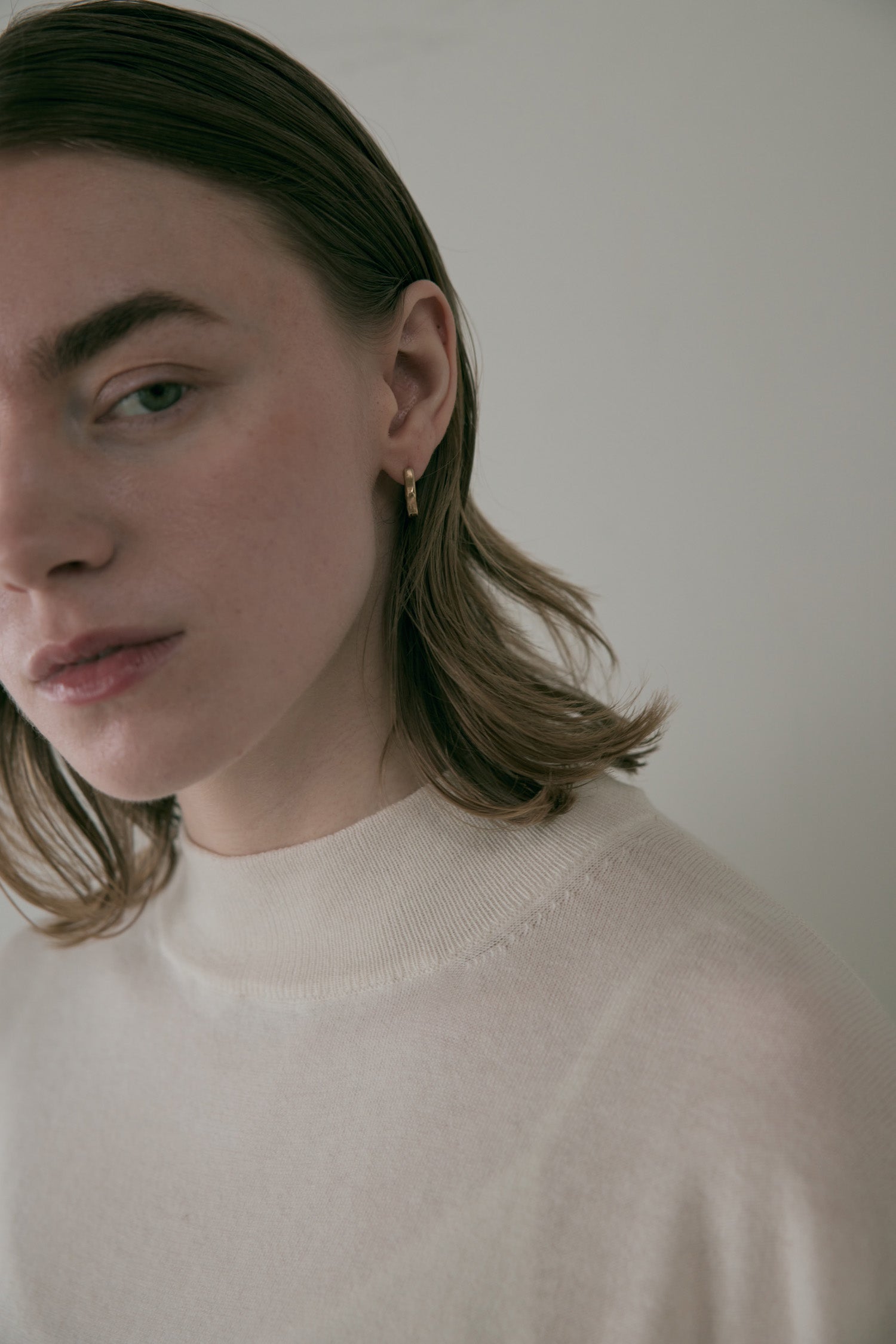 doux bleu　コットンシルクカシミアプルオーバー　DB-2552-045