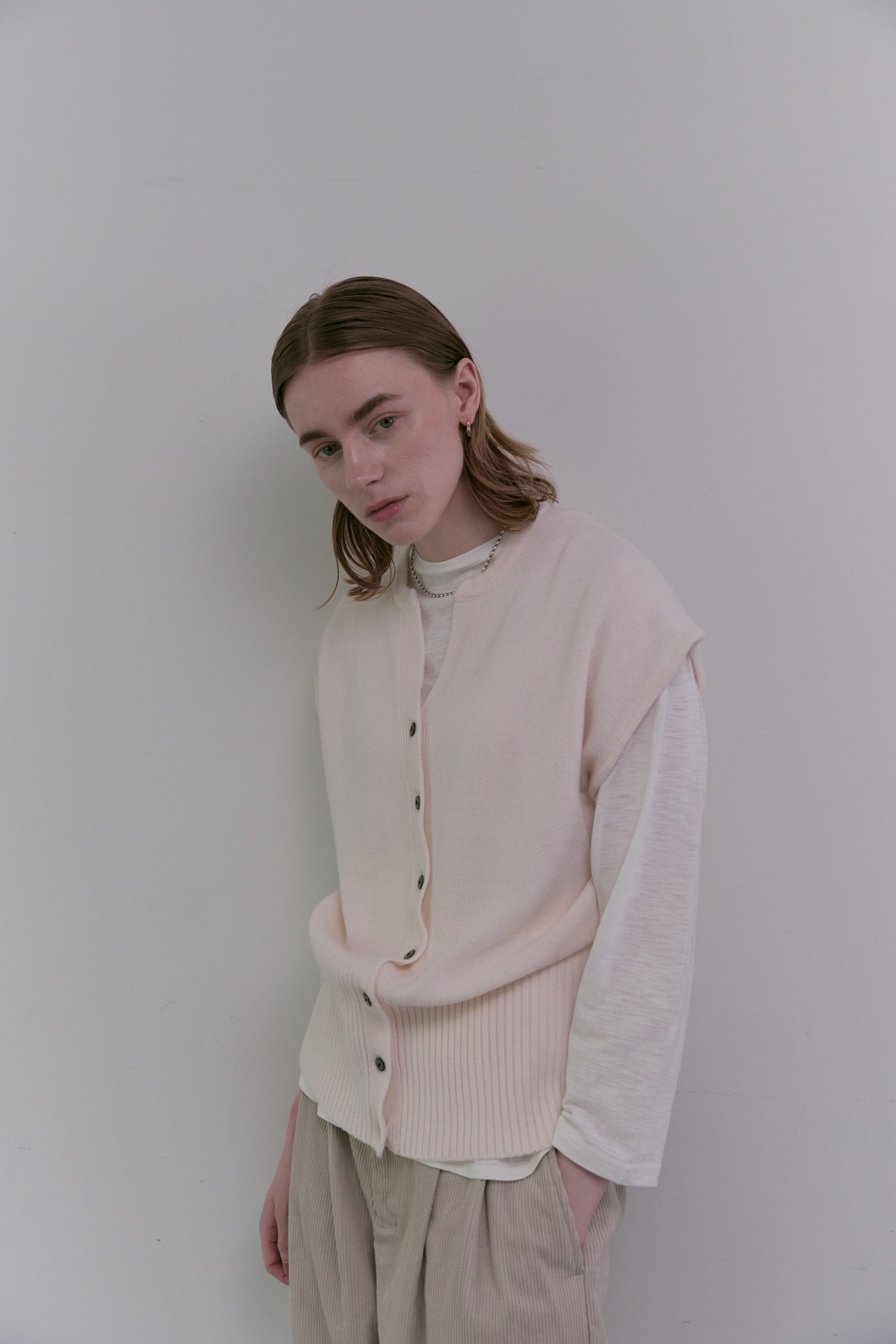 doux bleu　マーブルヴィンテージプルオーバー　DB-2551-041