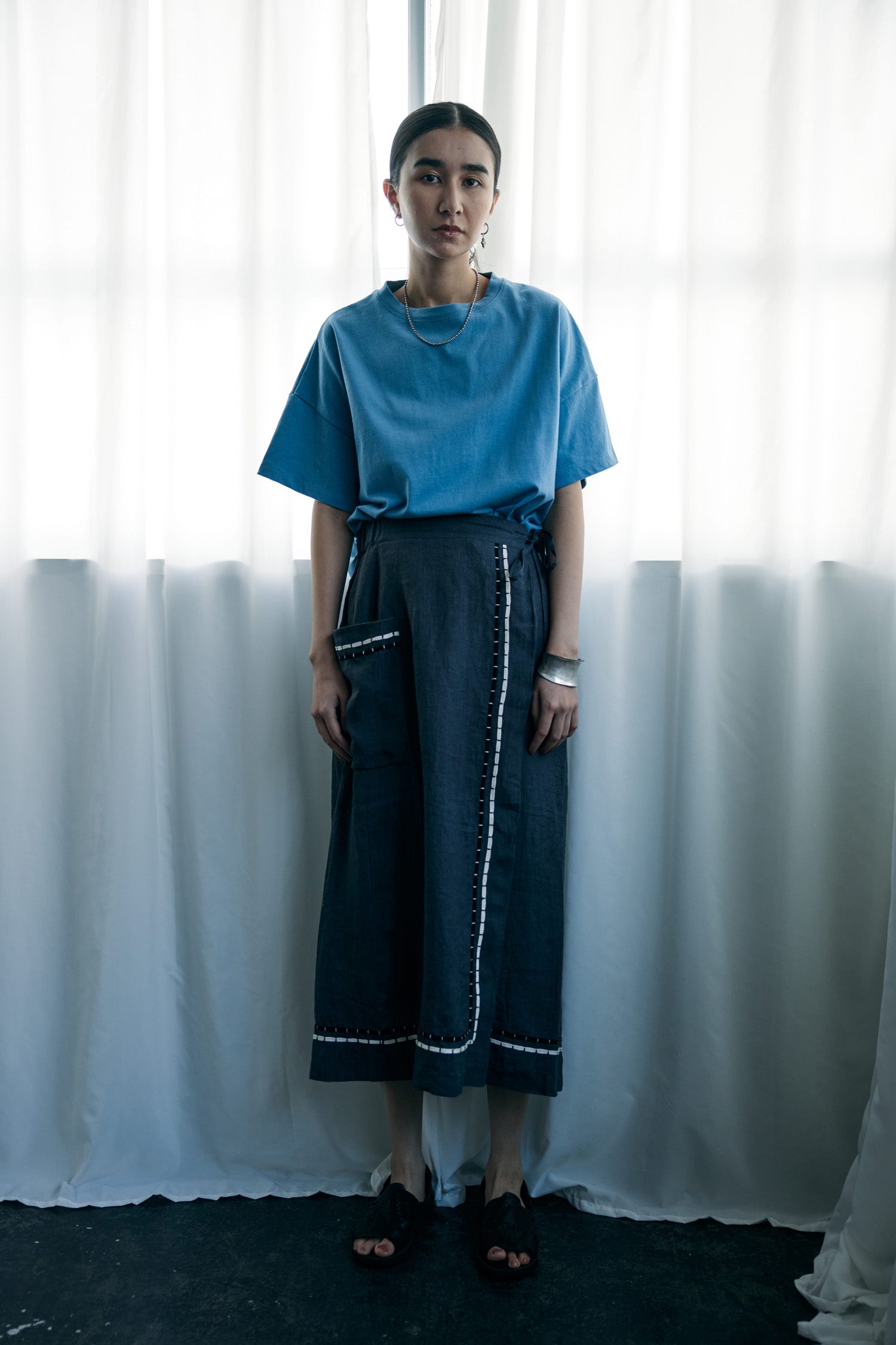 doux bleu　アメリカンドライ ワイドTシャツ　DB-2521-043