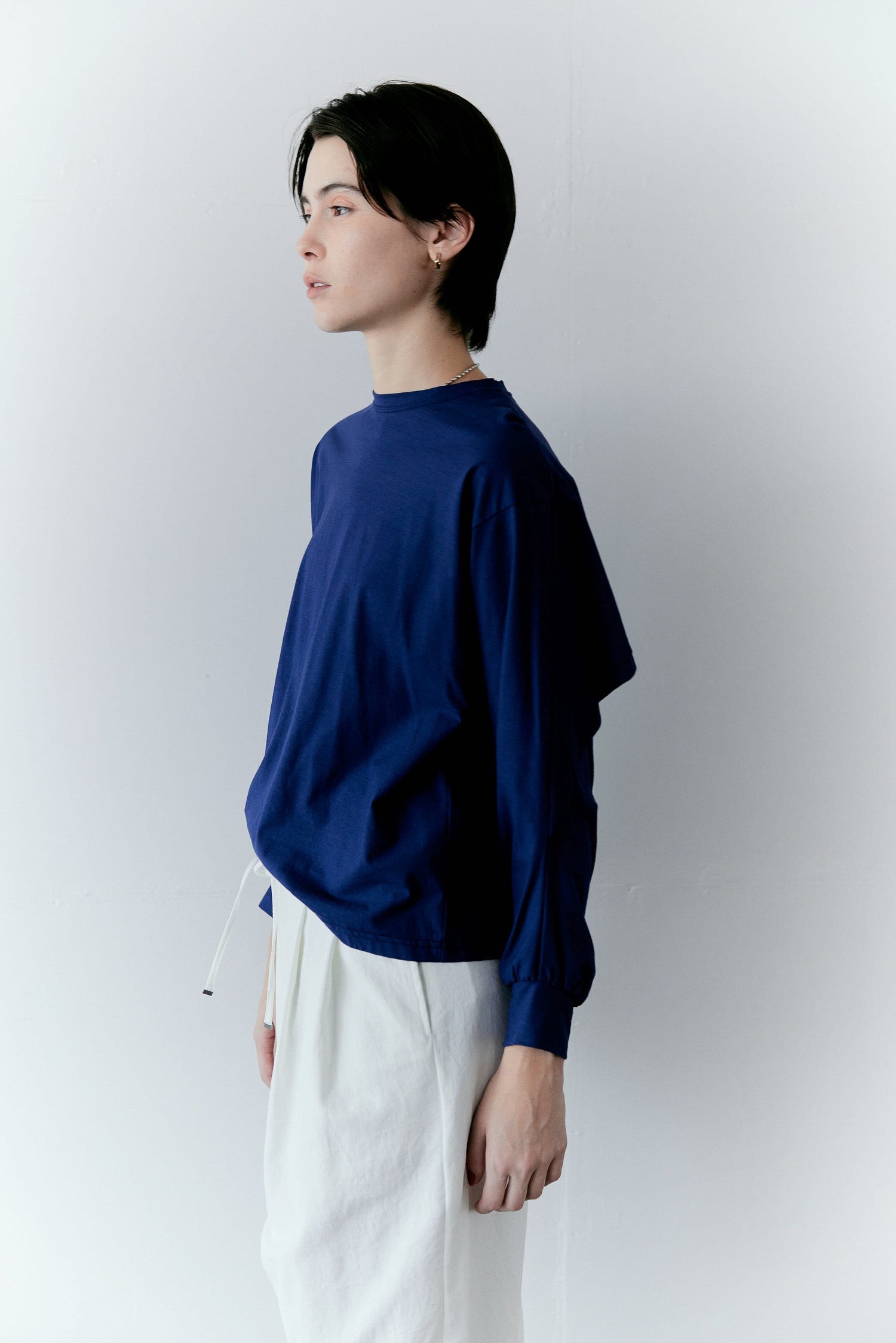 doux bleu　バックケープ プルオーバー　DB-2611-040