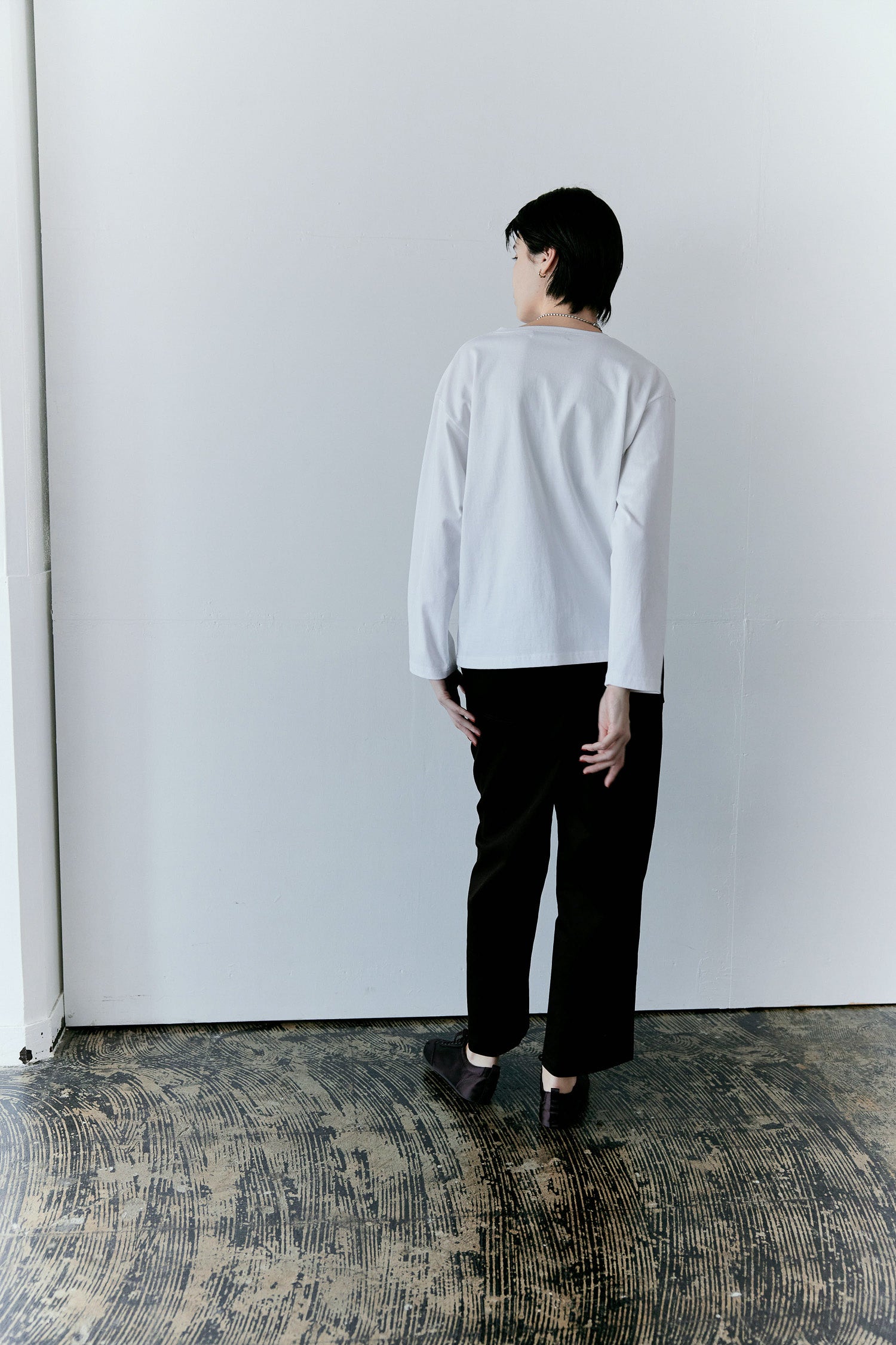 doux bleu　クロシェレース パッチワークプルオーバー　DB-2611-028