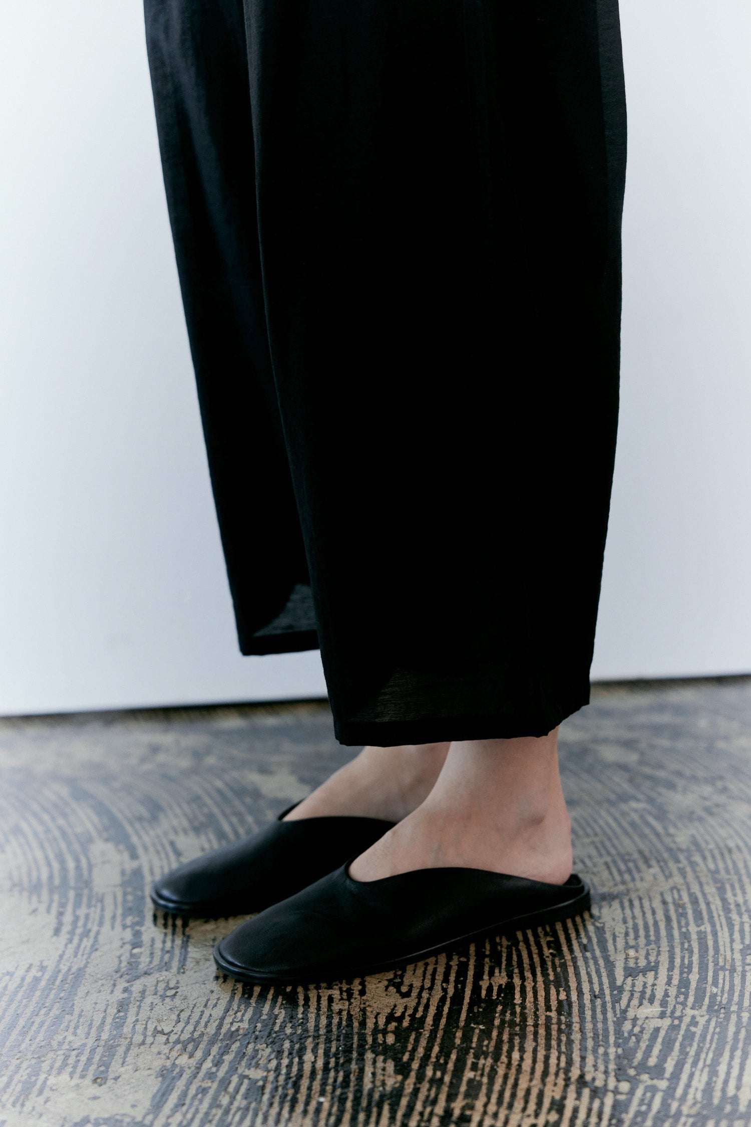 doux bleu　シアーワイドイージーパンツ　DB-2615-037