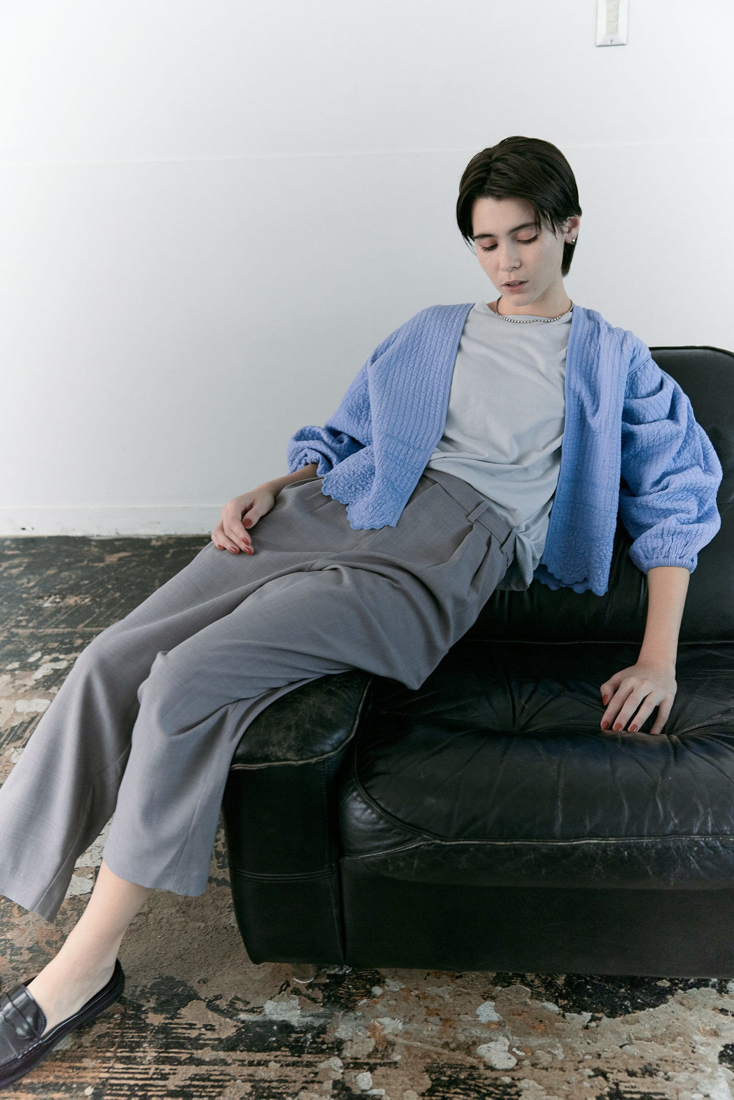 doux bleu　Boutis Stitch ショートボレロ　DB-2617-032