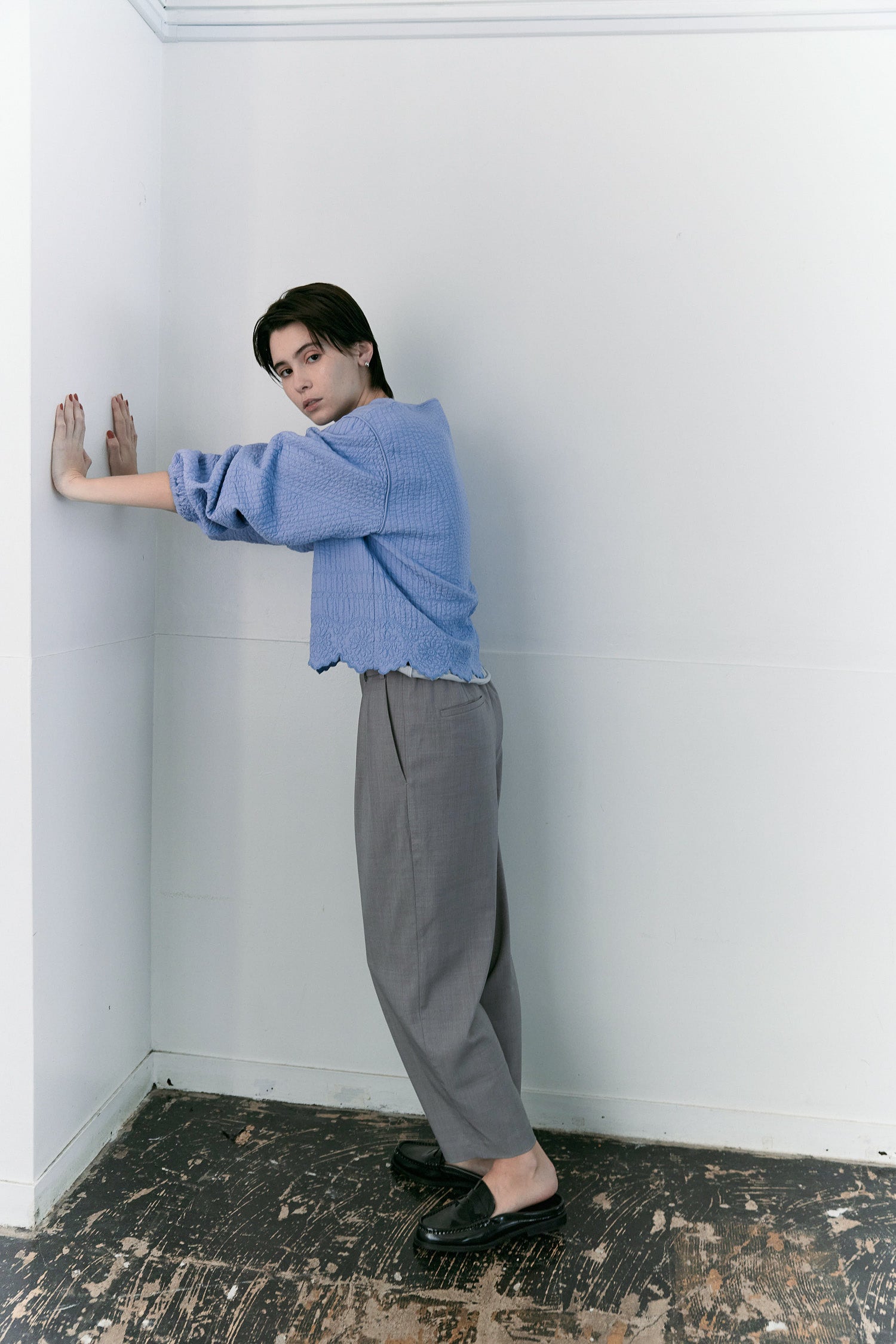 doux bleu　Boutis Stitch ショートボレロ　DB-2617-032