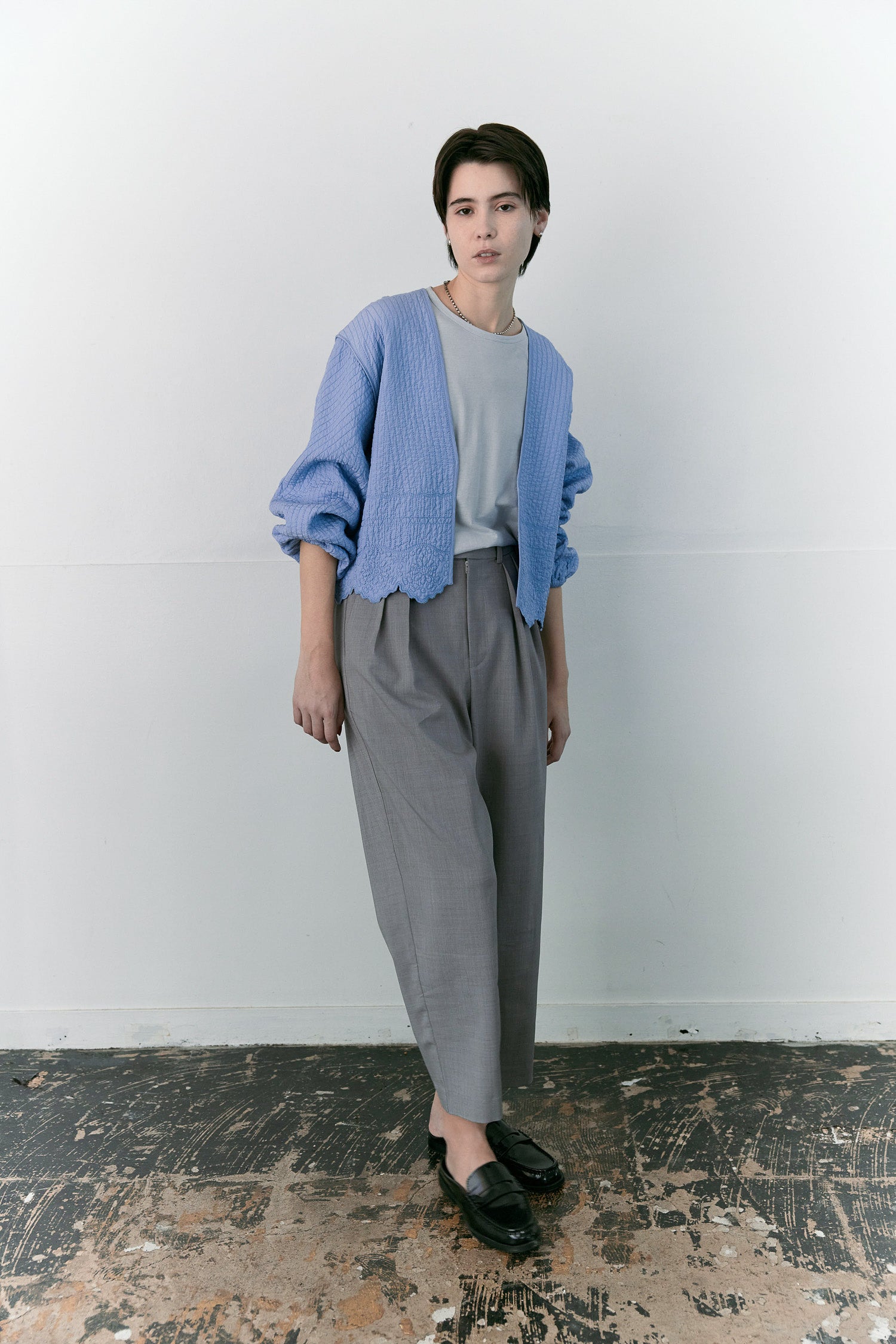 doux bleu　Boutis Stitch ショートボレロ　DB-2617-032