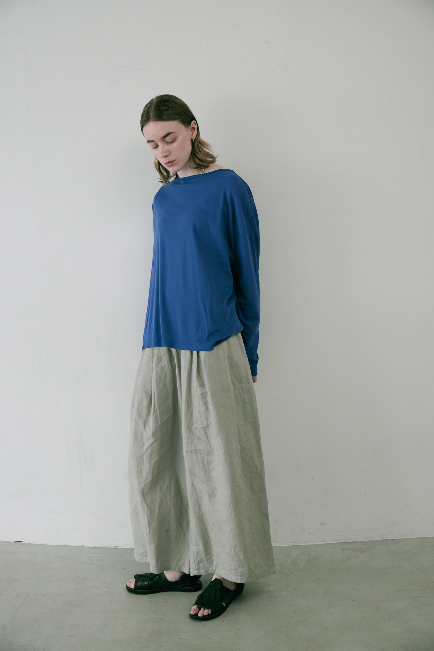 doux bleu　HTフライス ワイドプルオーバー　DB-2531-080