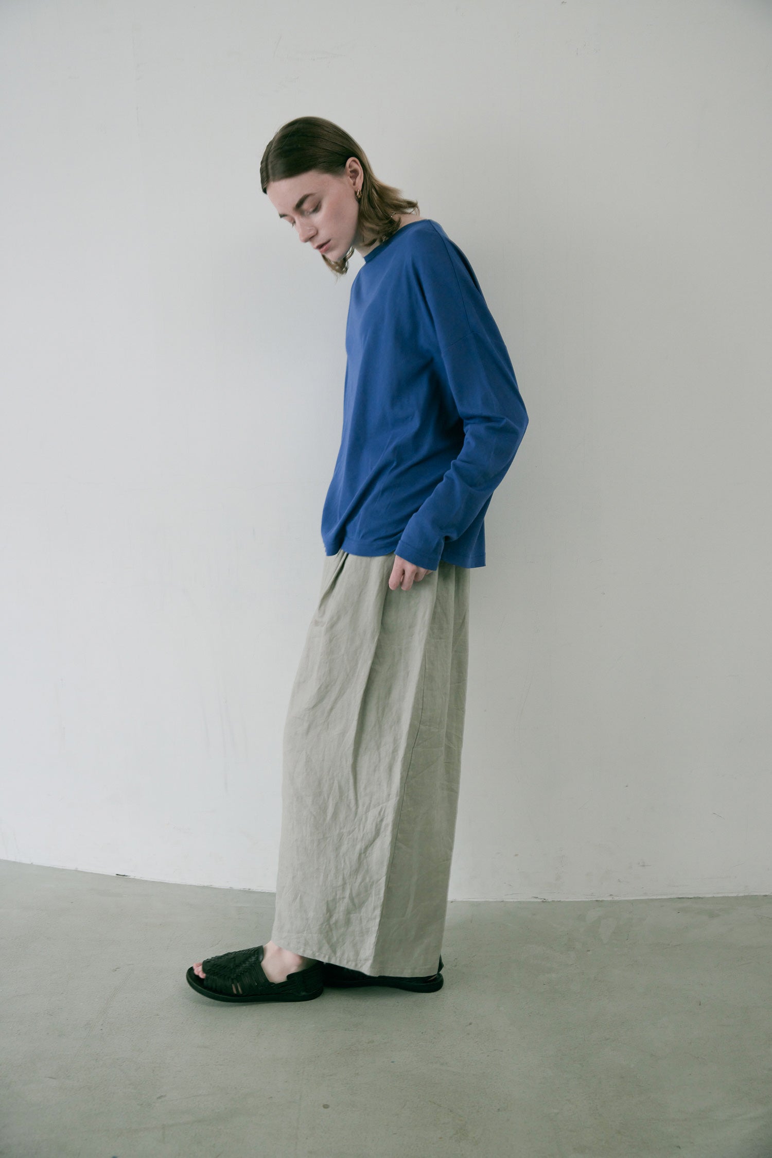 doux bleu　HTフライス ワイドプルオーバー　DB-2531-080