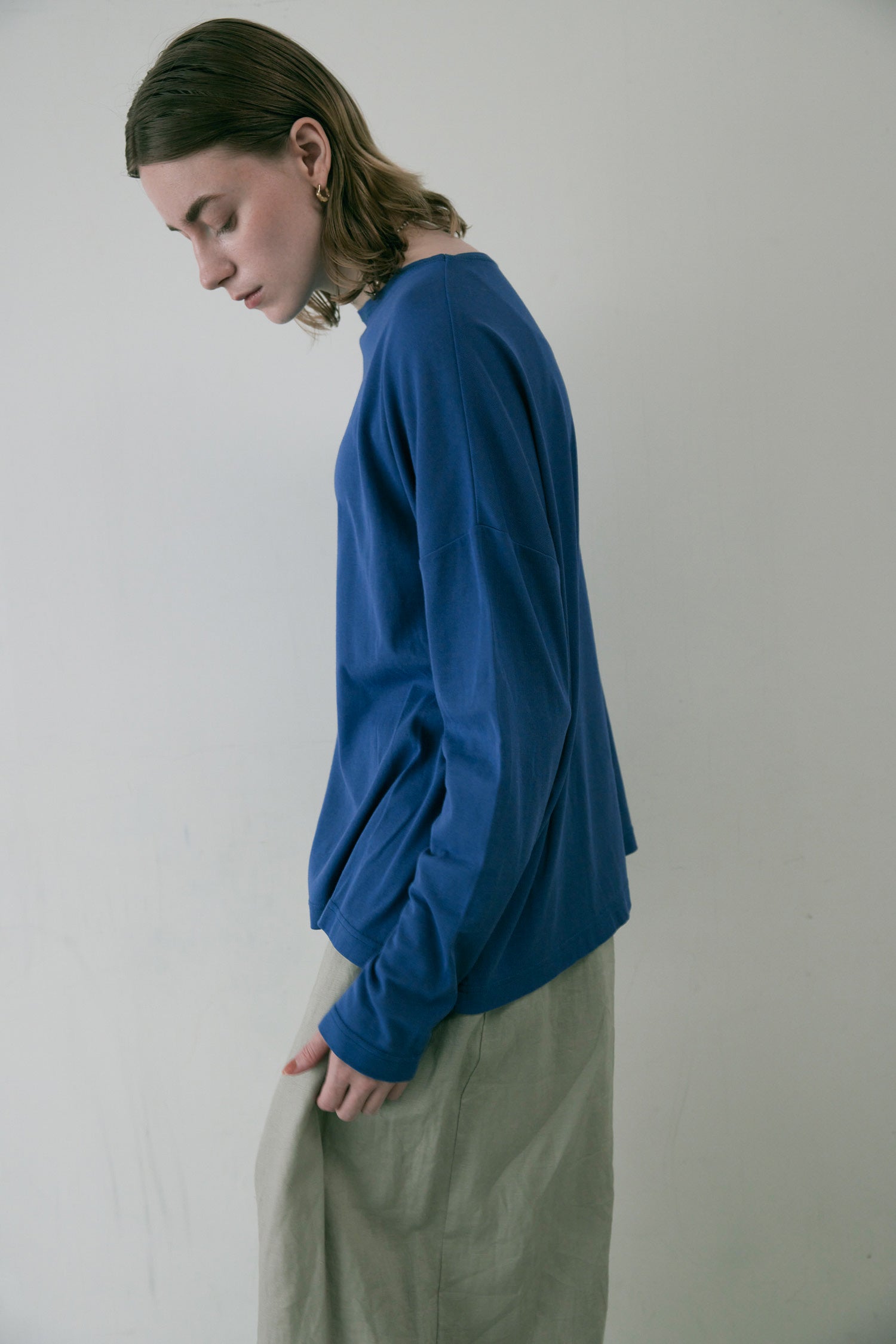 doux bleu　HTフライス ワイドプルオーバー　DB-2531-080