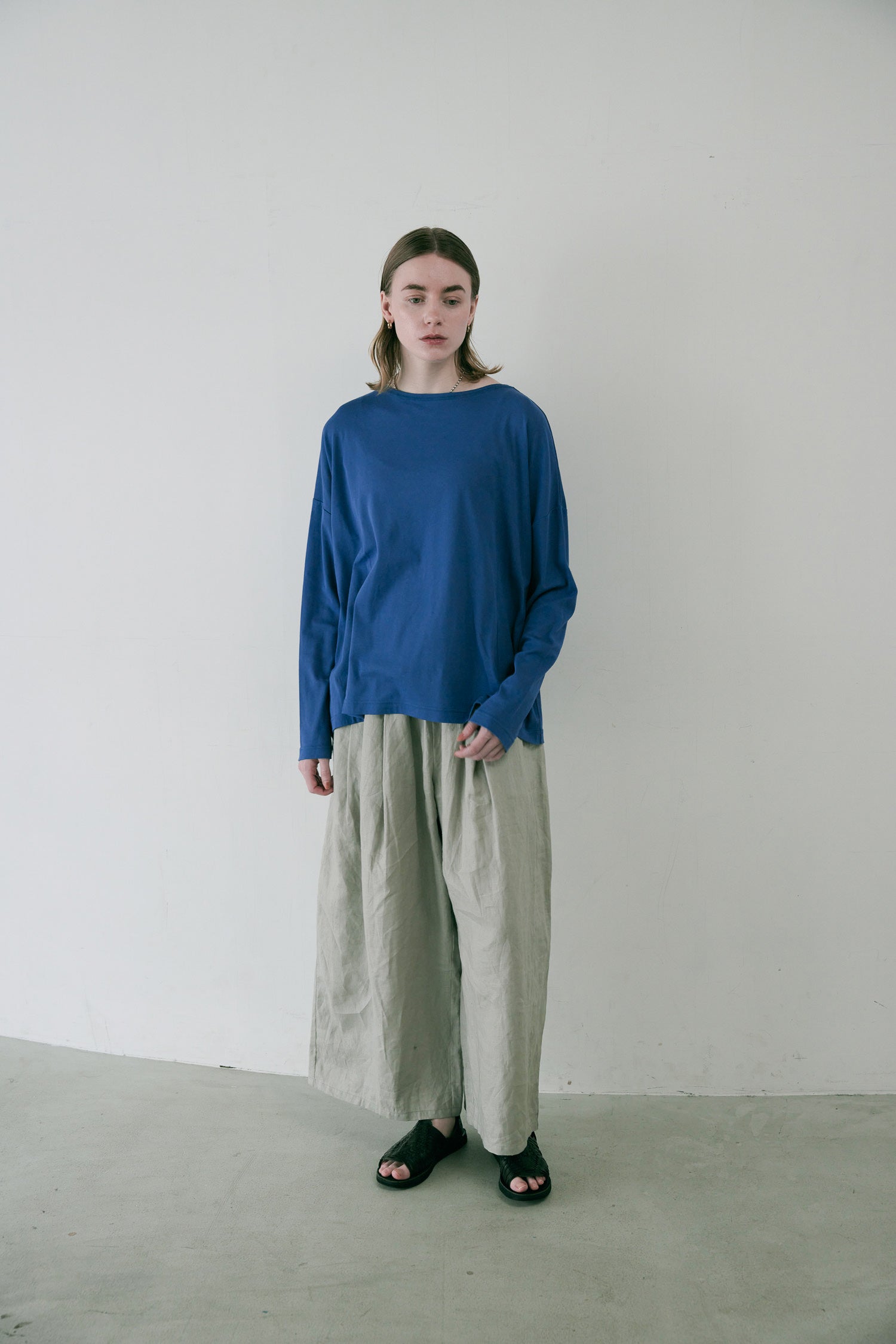 doux bleu　HTフライス ワイドプルオーバー　DB-2531-080