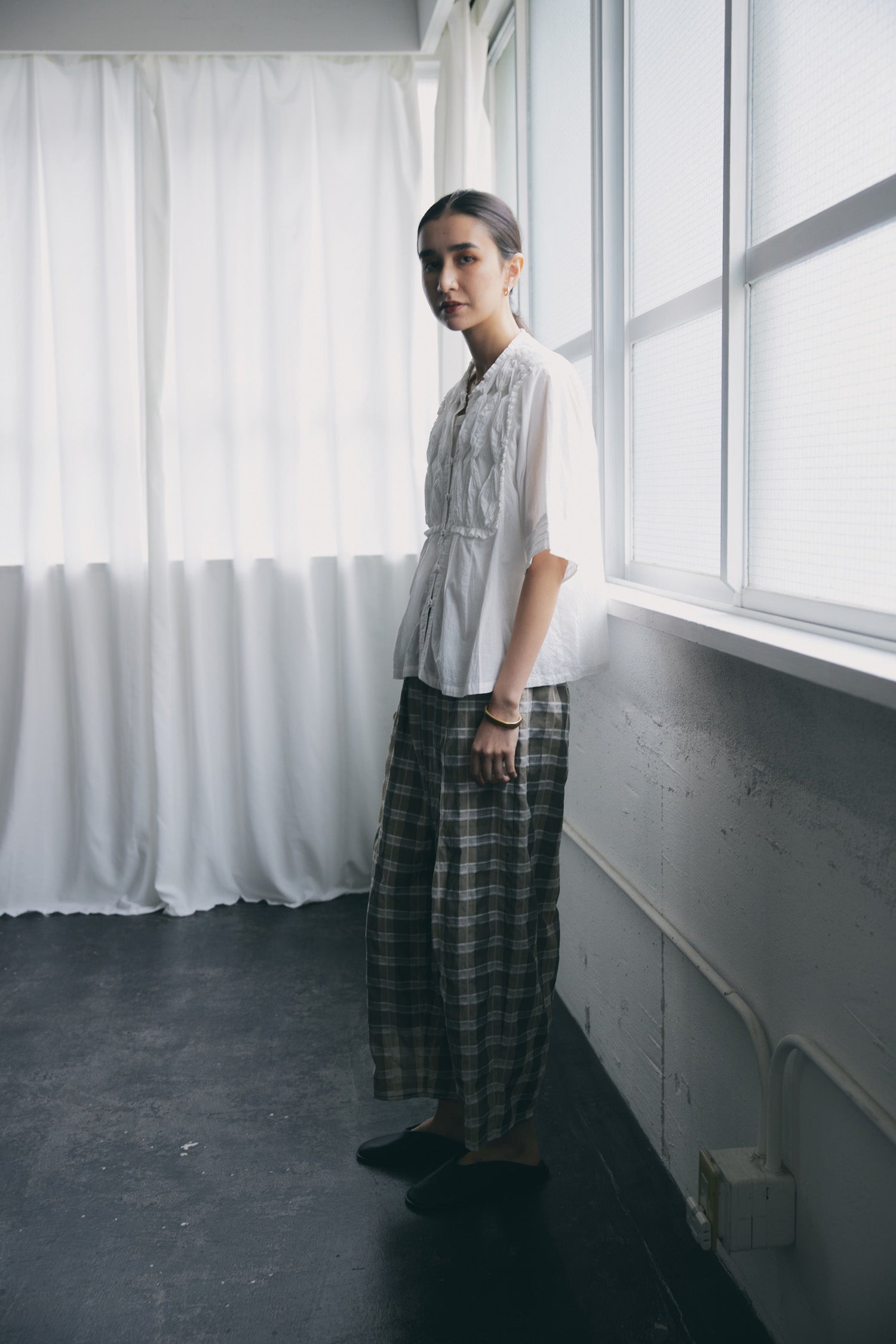 doux bleu　RIBBON TIE ブラウス　DB-2523-060