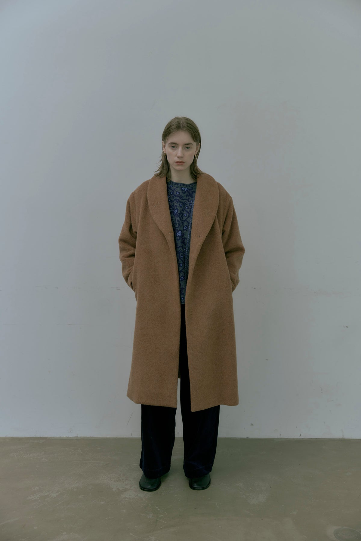 doux bleu　ペルシャJQDニットプルオーバー　DB-2652-042
