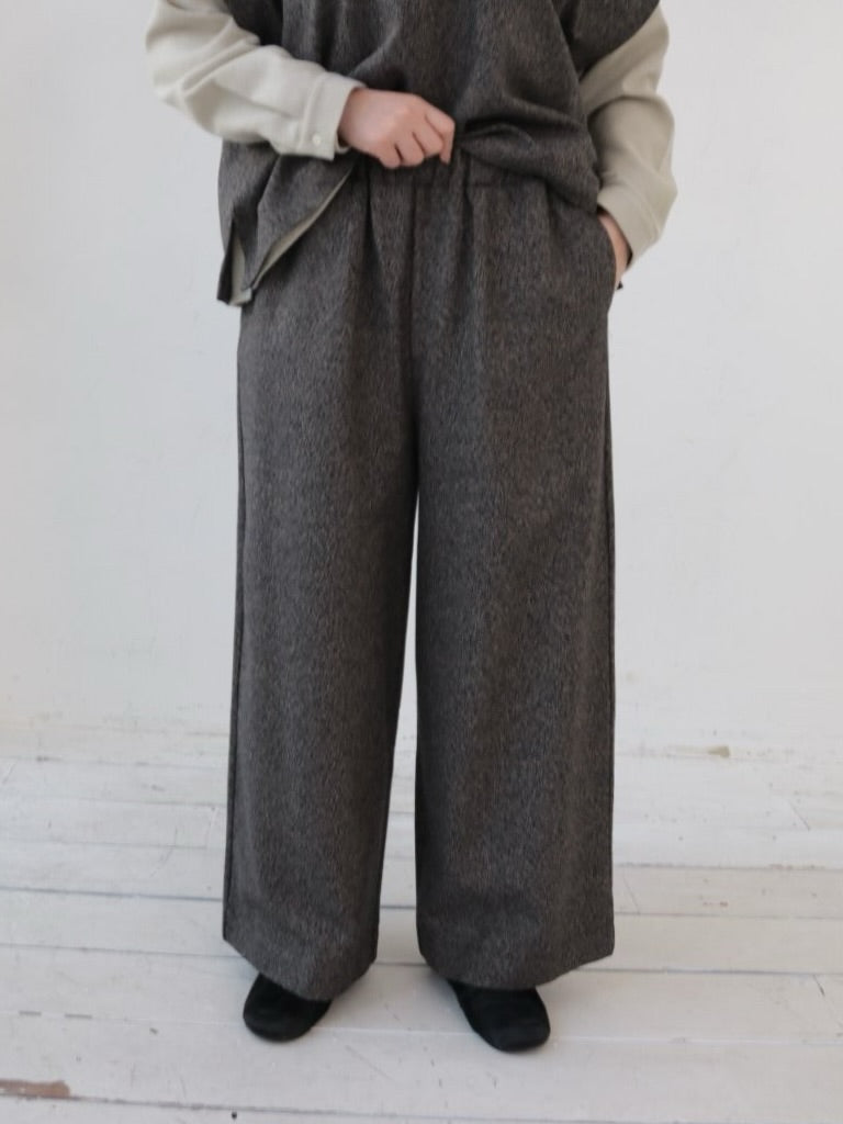 YARRA　三つ杢ツイルストレートパンツ　YR-1555-252