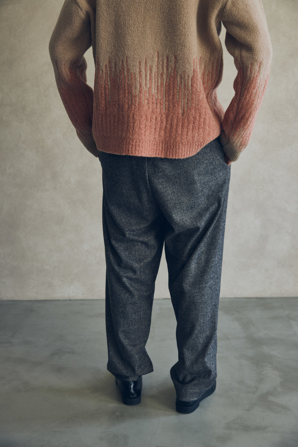 YARRA NEU　コンビJQDニットプルオーバー　NU-5552-421