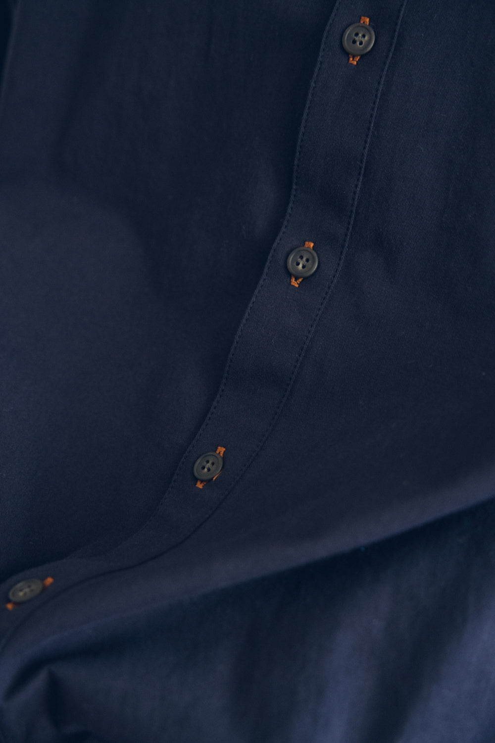 YARRA NEU　ヴィンテージワッシャー衿フリルシャツ　NU-5553-423