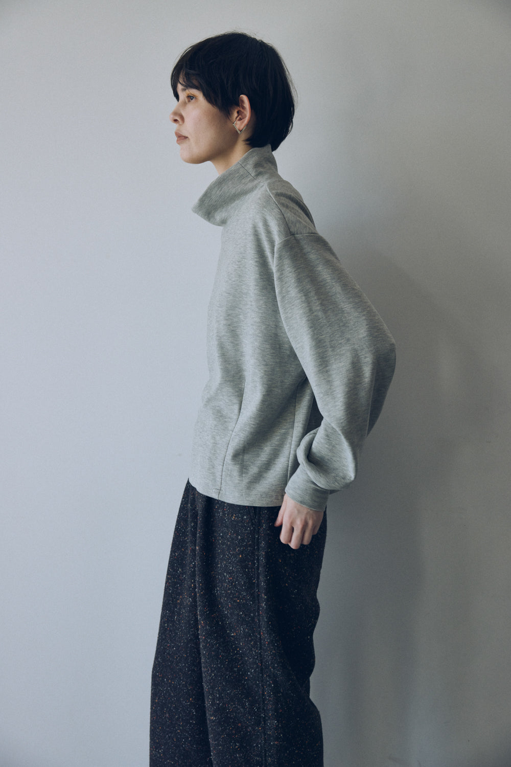 YARRA NEU　ハイネックフリースTOPS　NU-5551-416