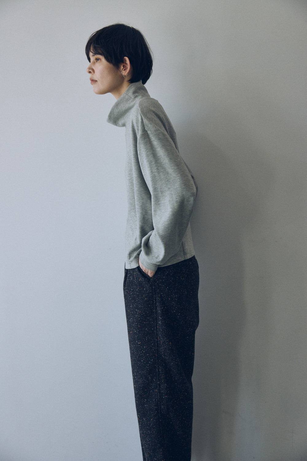 YARRA NEU　ハイネックフリースTOPS　NU-5551-416