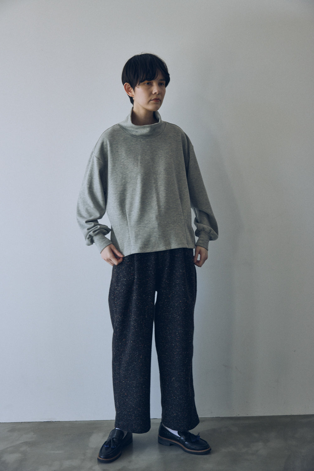 YARRA NEU　ハイネックフリースTOPS　NU-5551-416